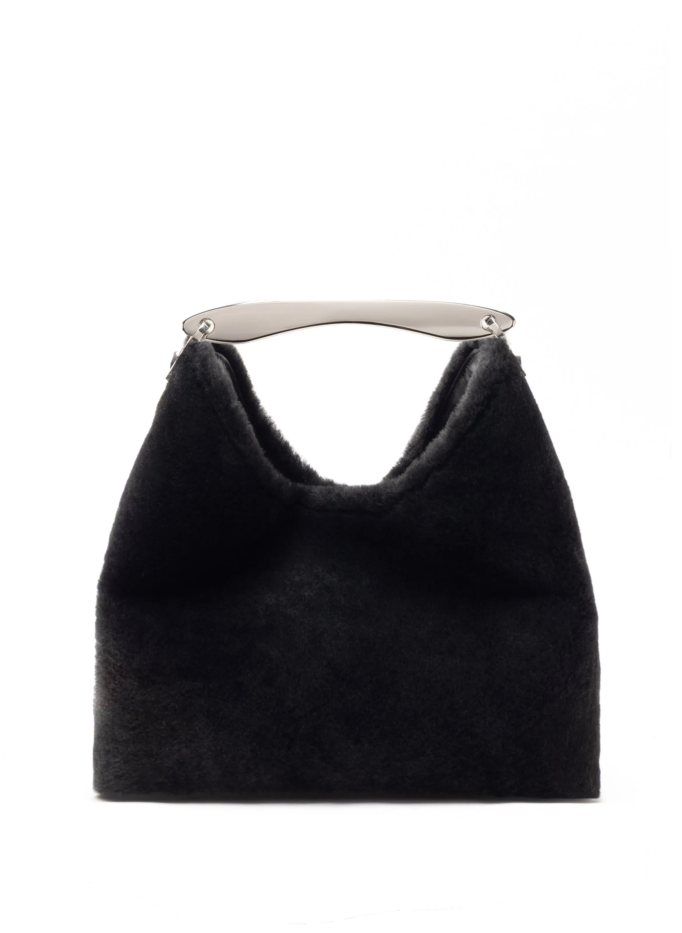 Boomerang Shearling Montone Black - Silver sold by Elleme