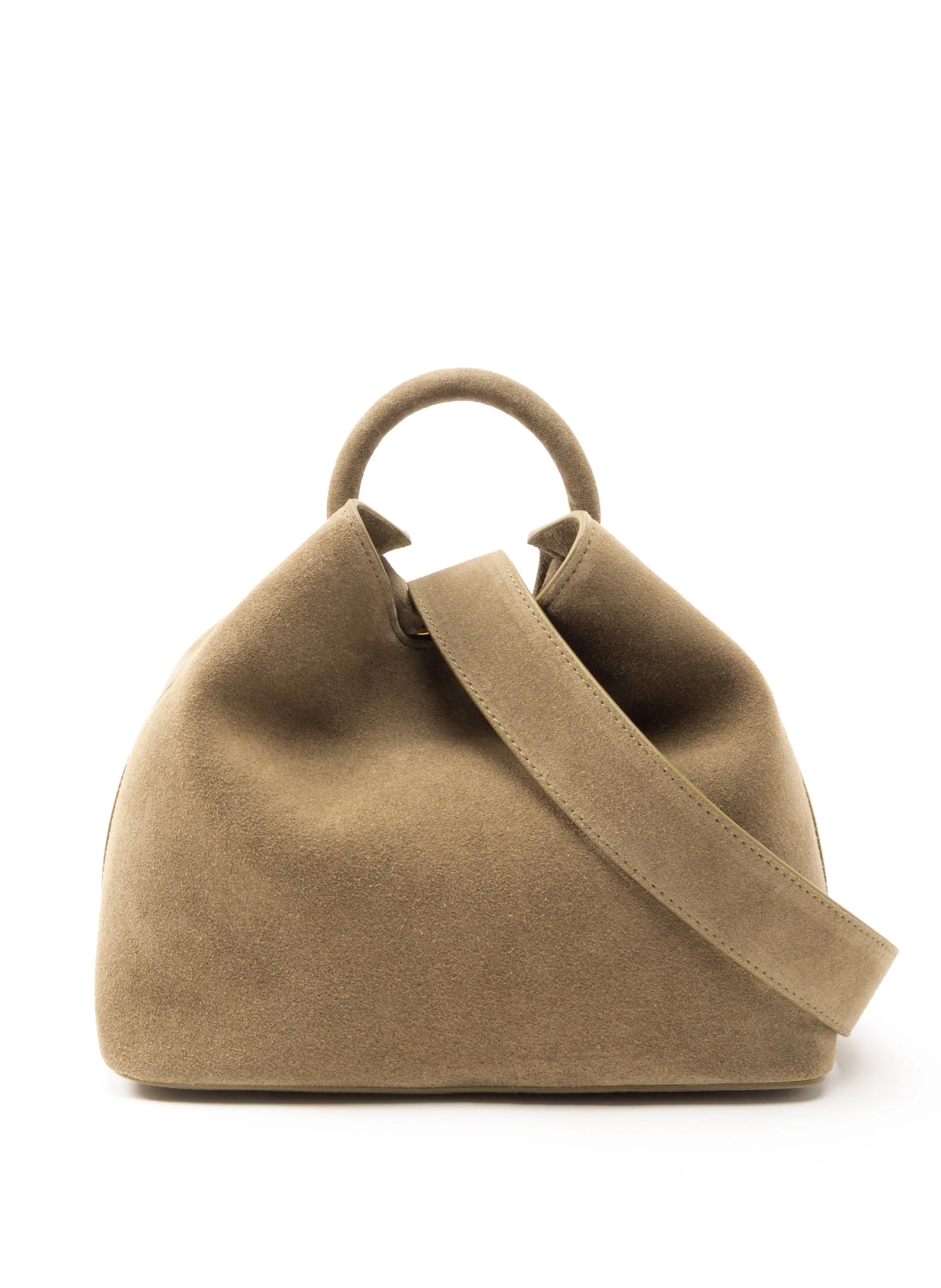 Raisin Suede Truffle sold by Elleme product image thumbnail 3