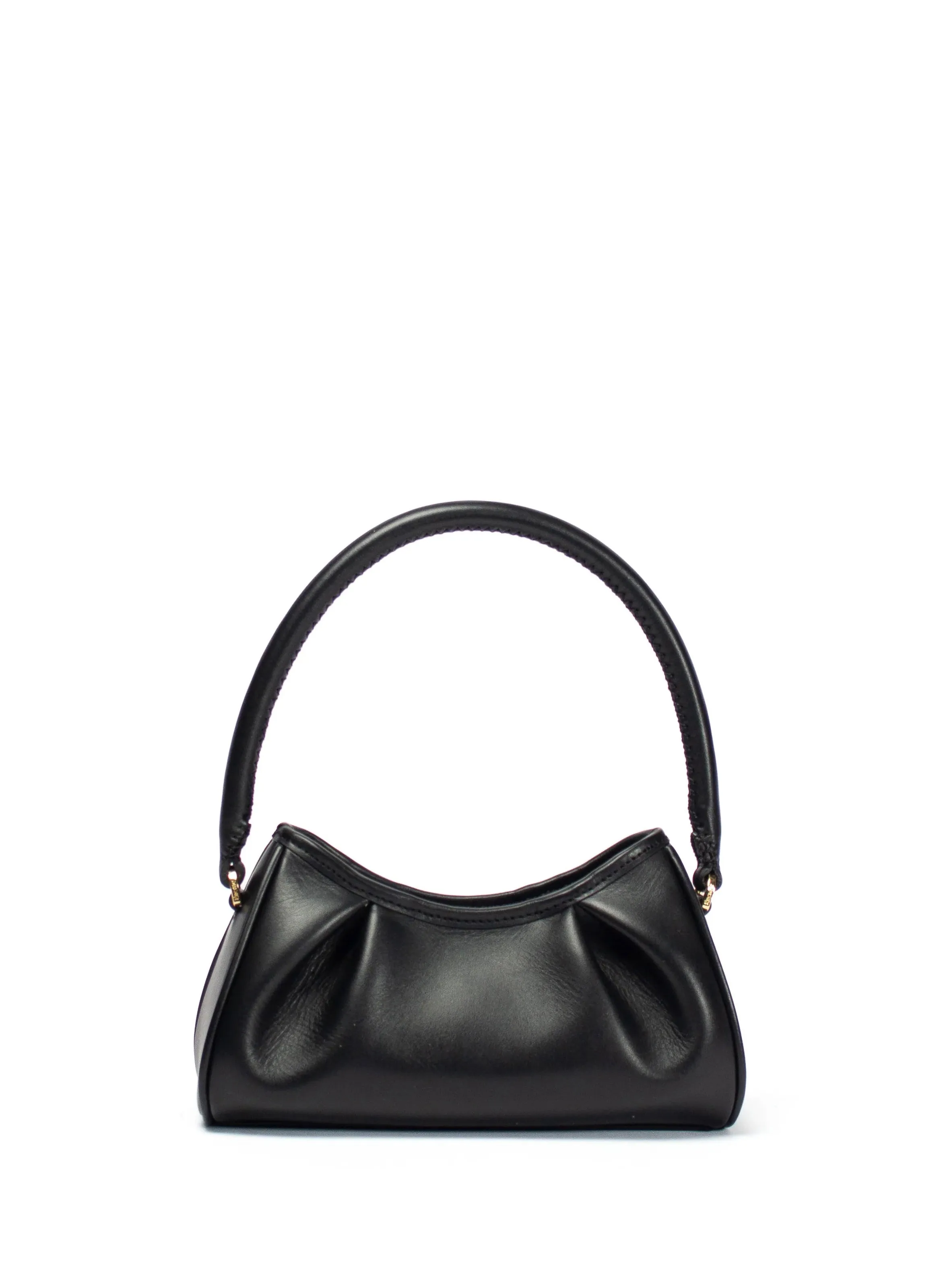 Small Dimple Leather Black sold by Elleme