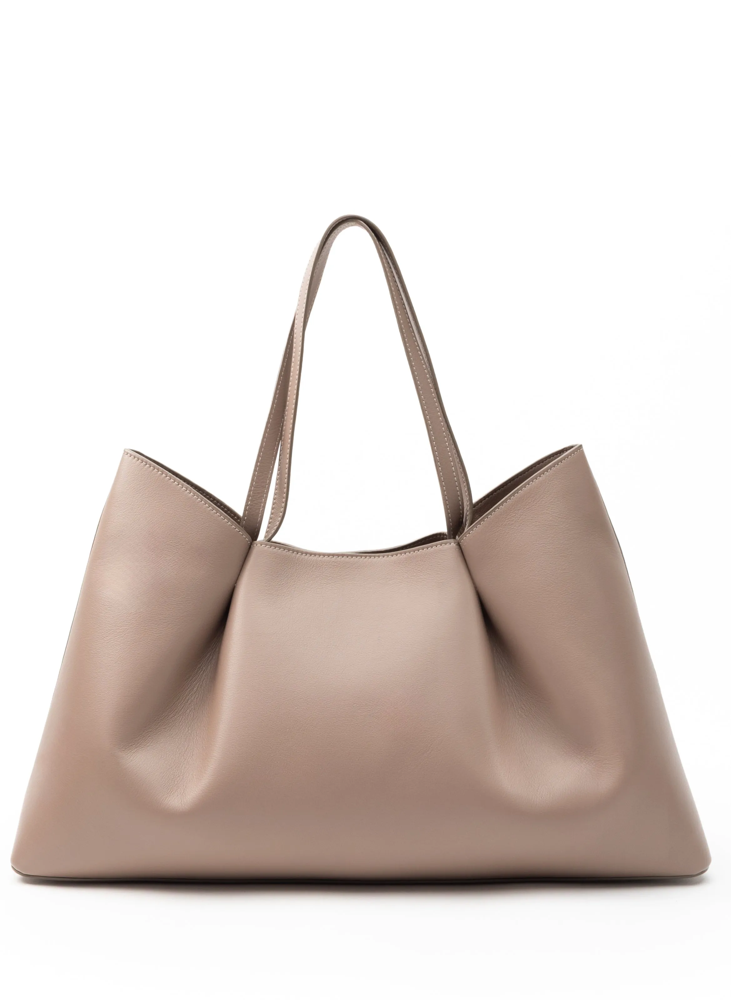Dimple Tote Leather Acacia sold by Elleme
