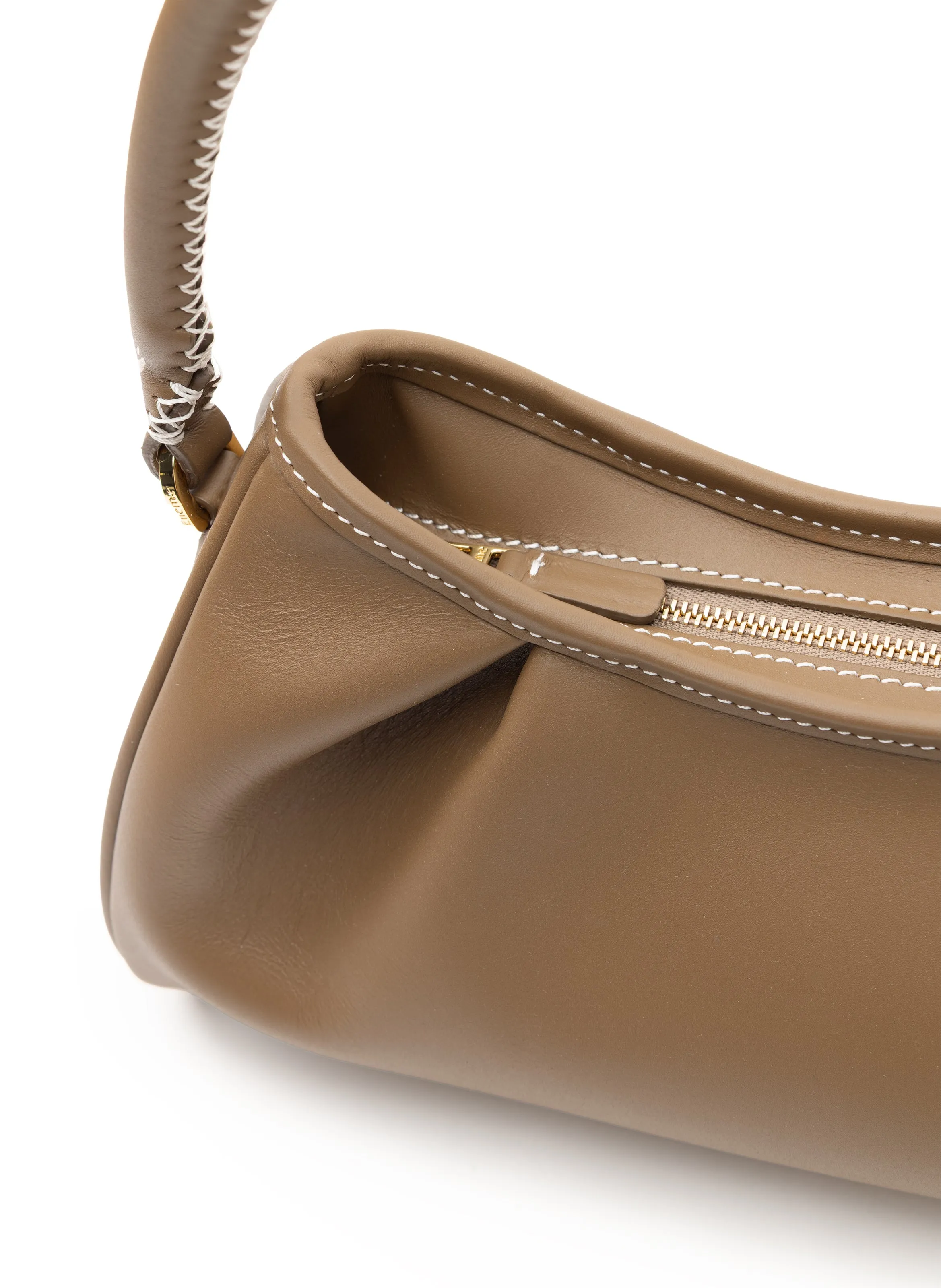 Dimple Leather Rock/White Stitches sold by Elleme product image thumbnail 4