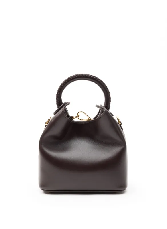 Madeleine Leather Tabacco sold by Elleme