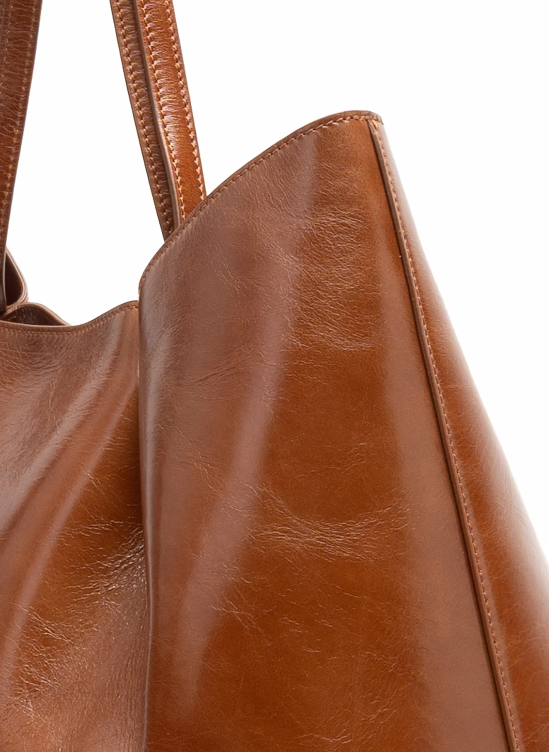 Dimple Tote Vintage Leather Corteccia sold by Elleme product image thumbnail 3
