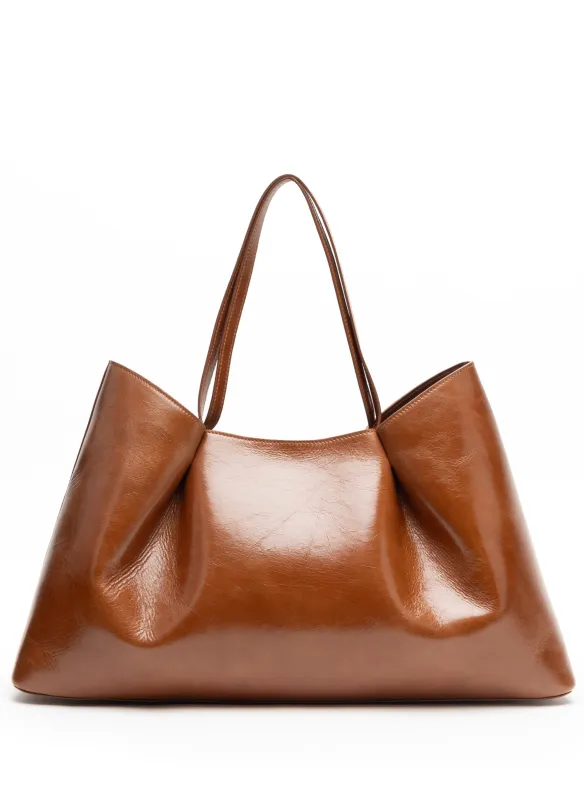 Dimple Tote Vintage Leather Corteccia sold by Elleme