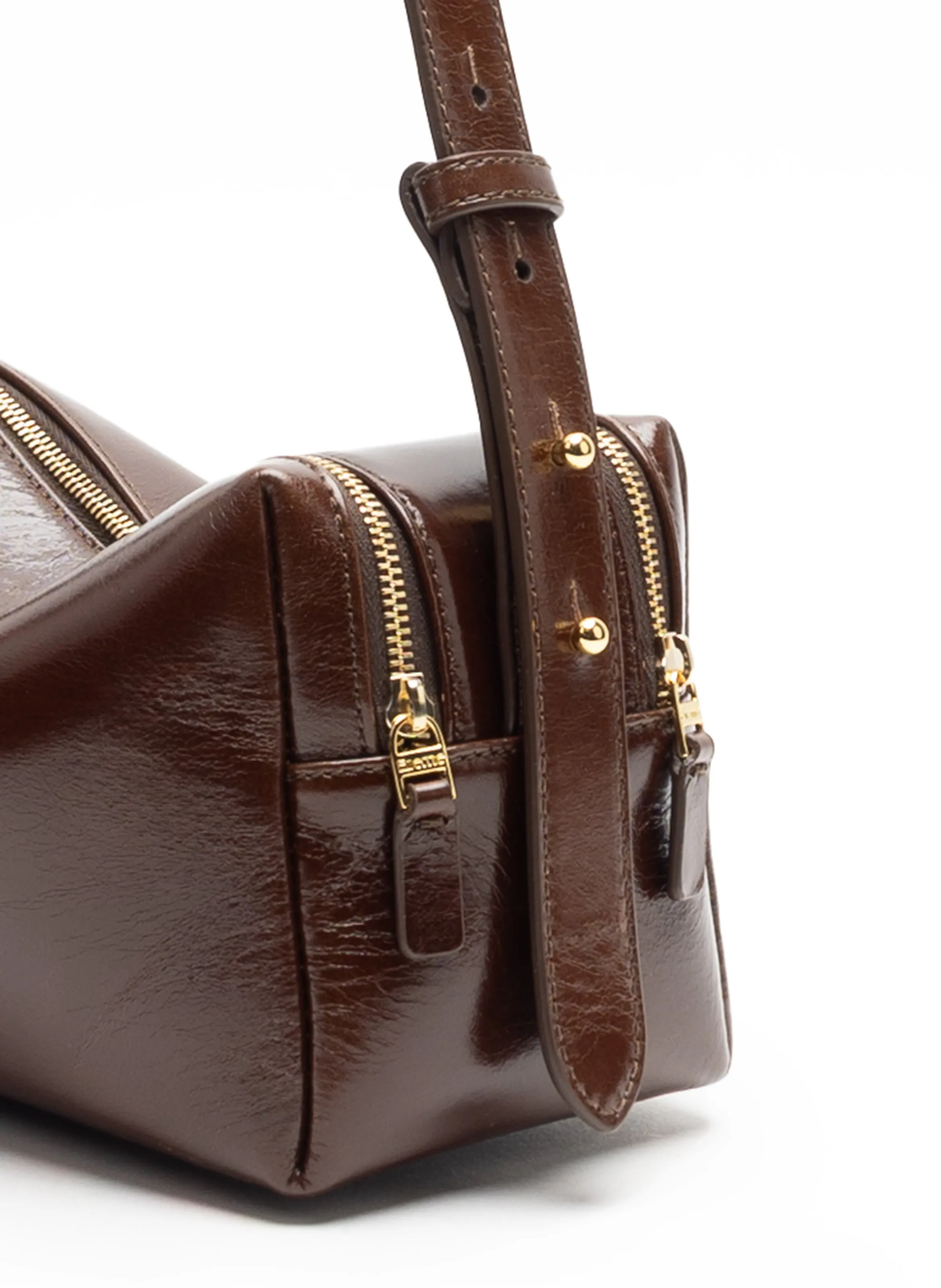 Trousse Vintage Leather Mocha sold by Elleme product image thumbnail 3