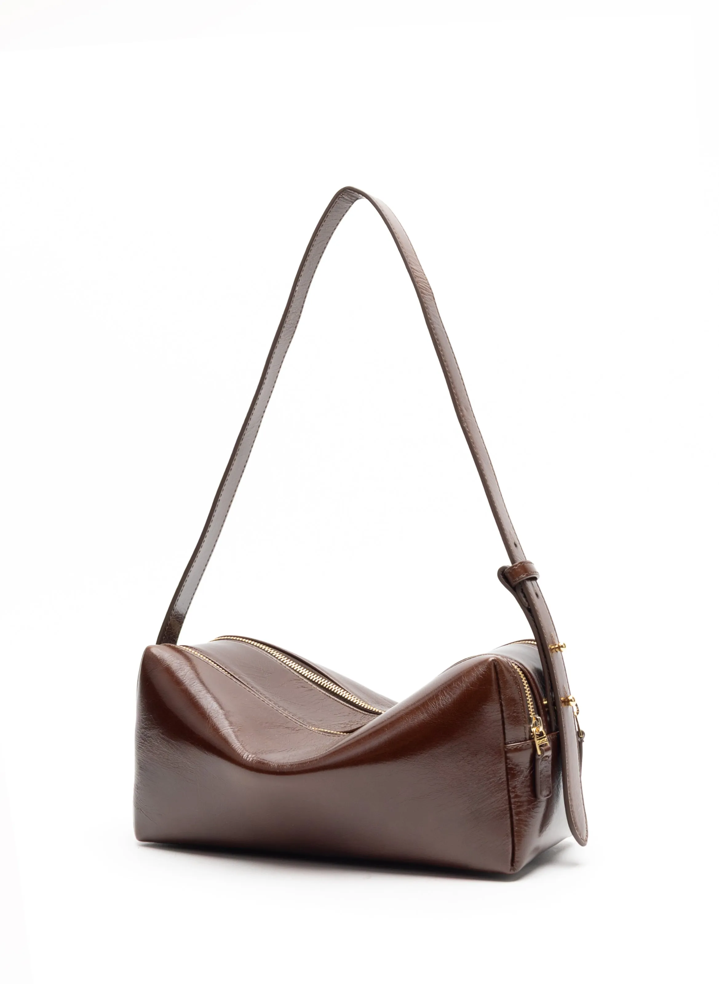 Trousse Vintage Leather Mocha sold by Elleme product image thumbnail 2
