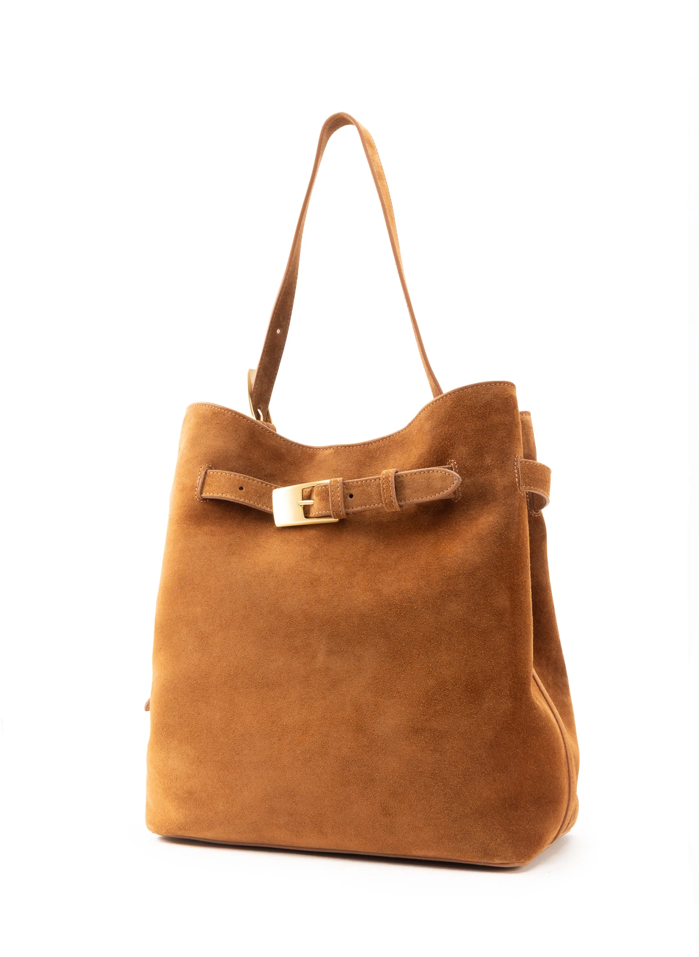Belt Bag Suede Cognac sold by Elleme product image thumbnail 2