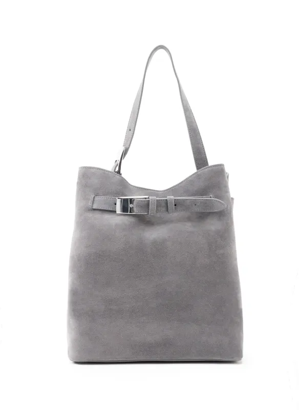 Belt Bag Suede Grey sold by Elleme