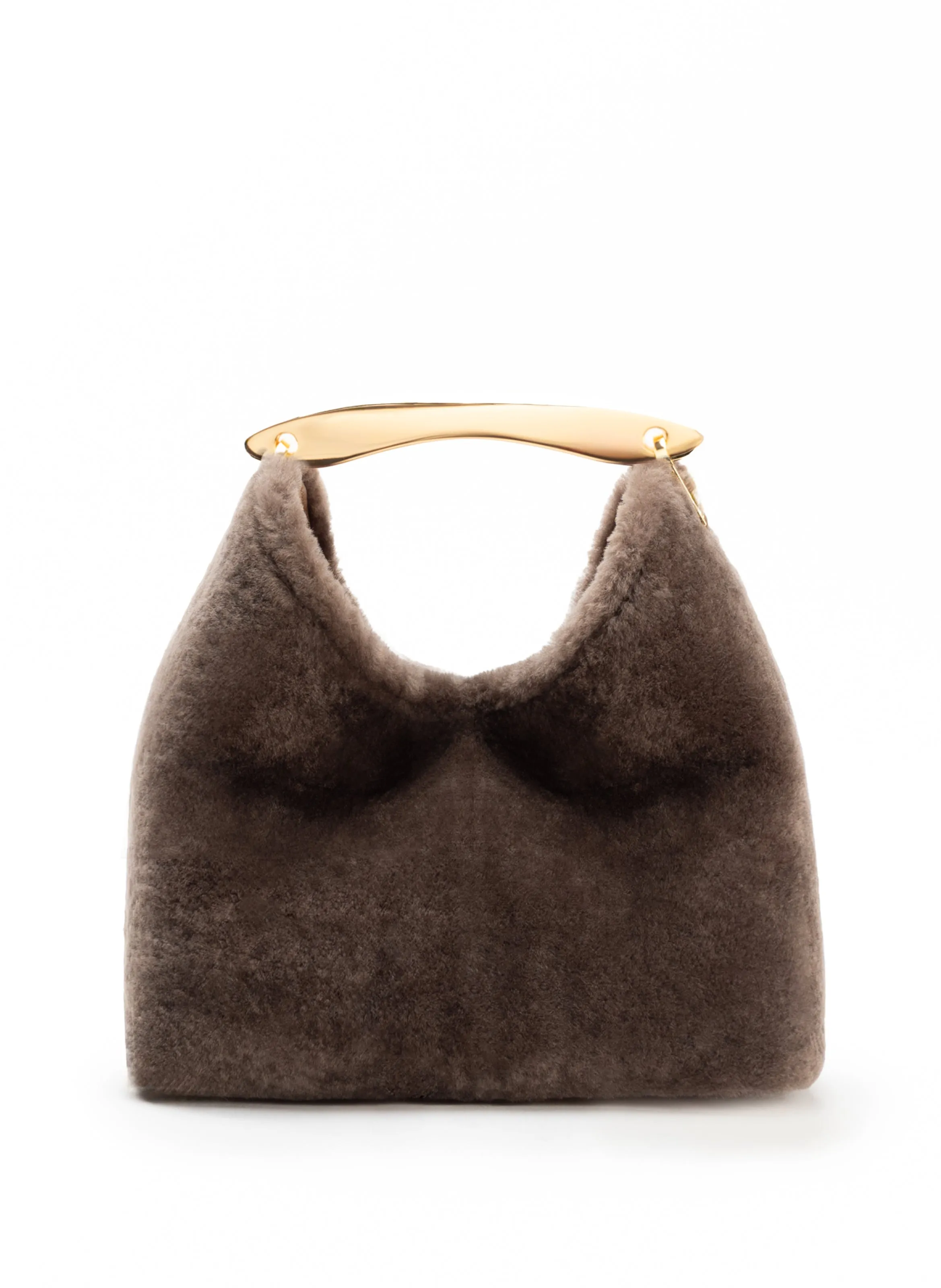Boomerang Shearling Taupe sold by Elleme