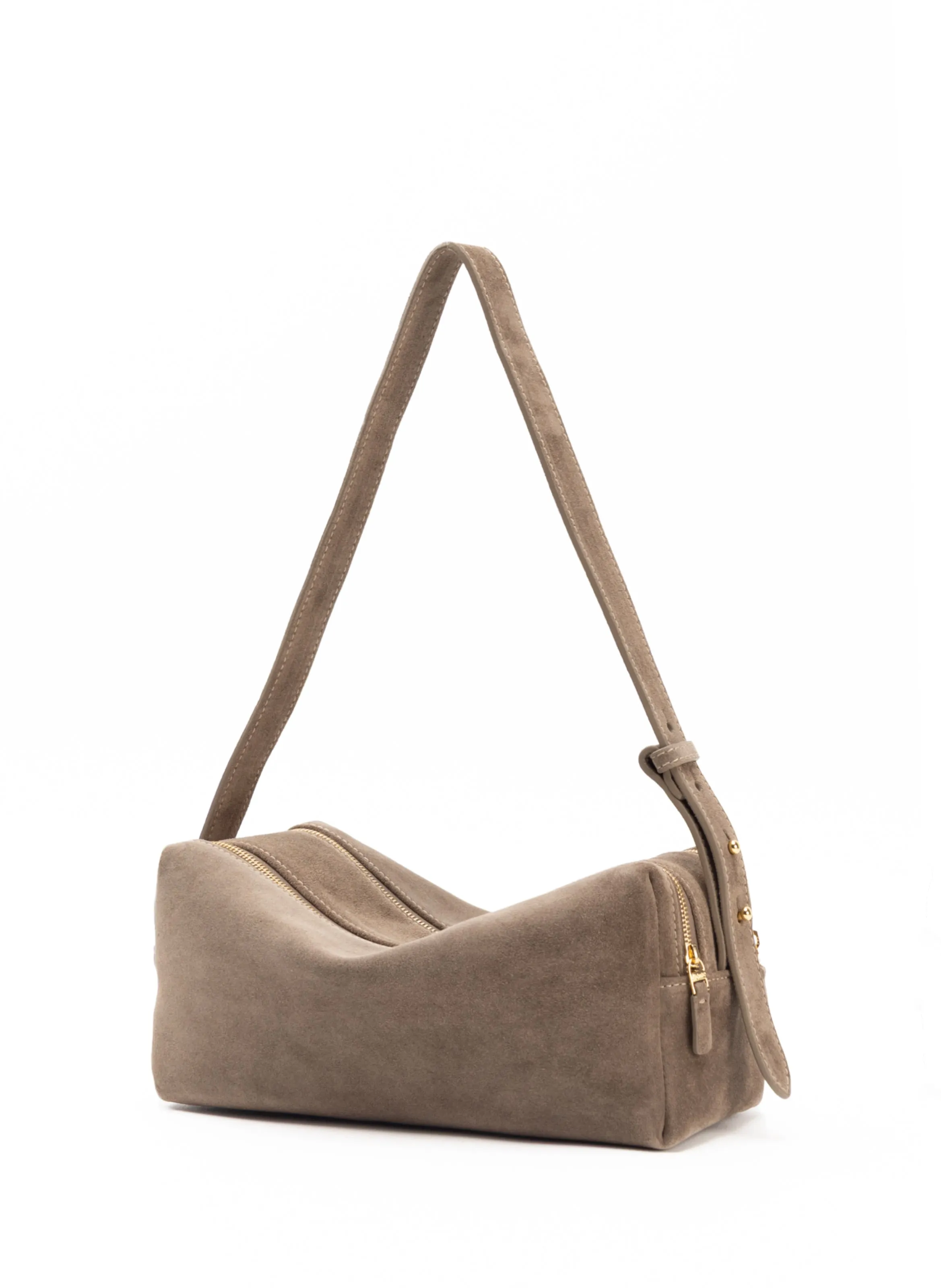 Trousse Suede Taupe sold by Elleme product image thumbnail 2