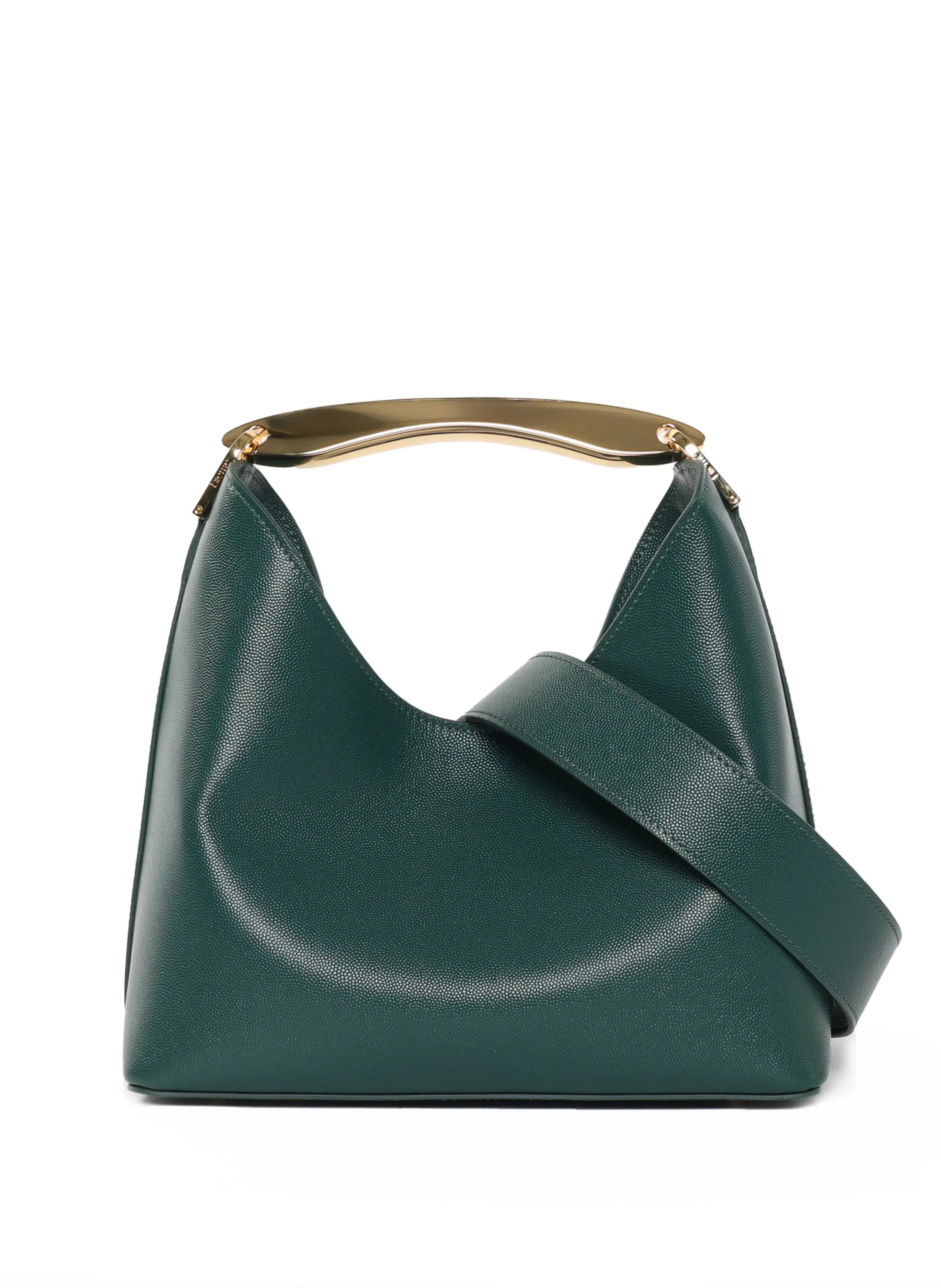 Boomerang Caviar Leather Forest Green sold by Elleme product image thumbnail 4