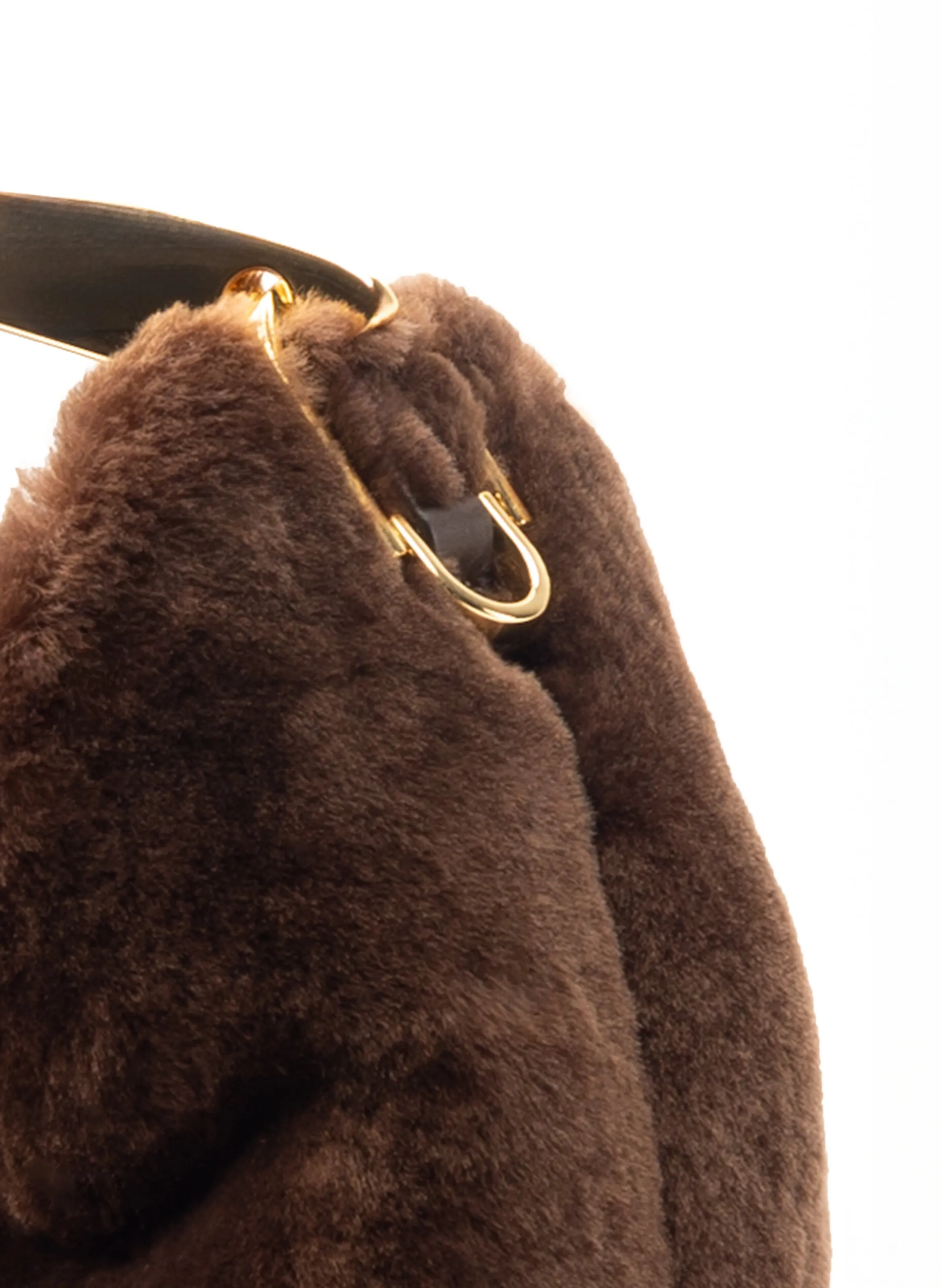 Small Boomerang Shearling Brownie sold by Elleme product image thumbnail 4