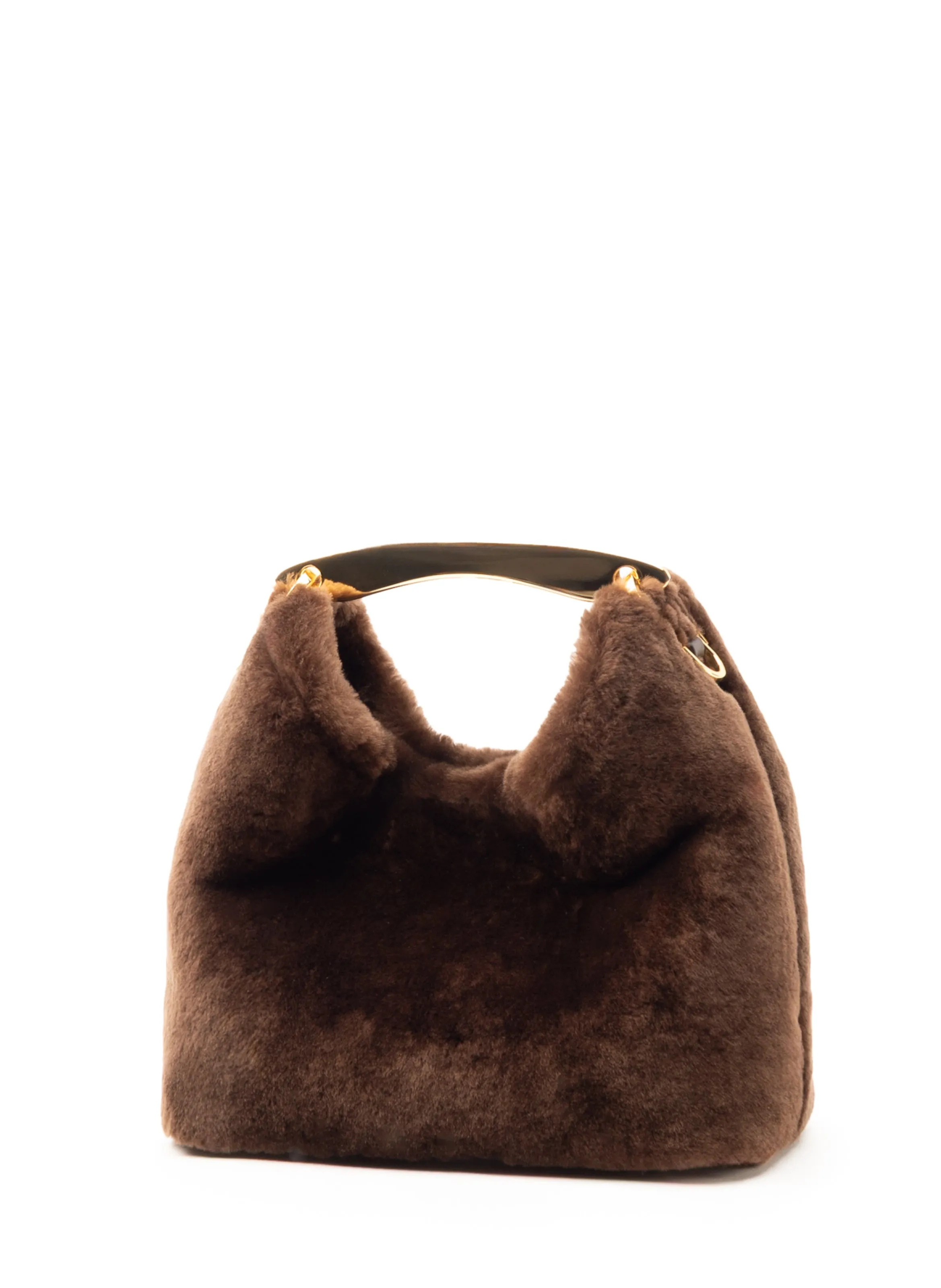 Small Boomerang Shearling Brownie sold by Elleme product image thumbnail 2