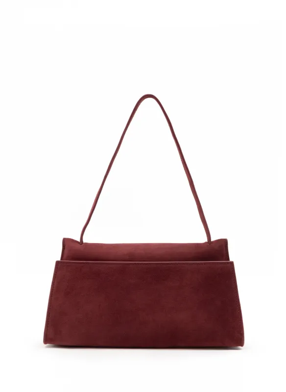 Long Papillon Suede Burgundy sold by Elleme
