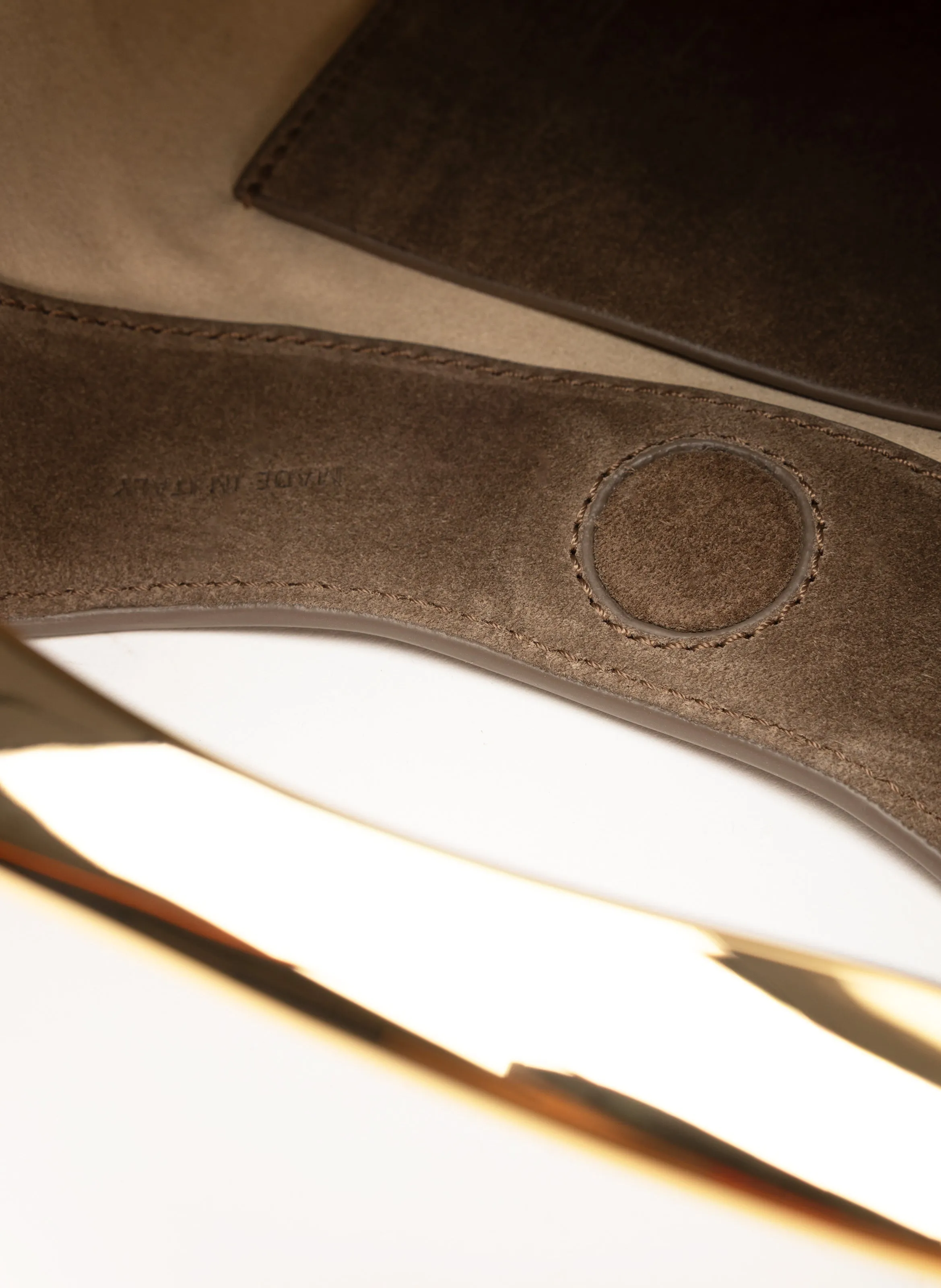 Small Boomerang Suede Taupe sold by Elleme product image thumbnail 4