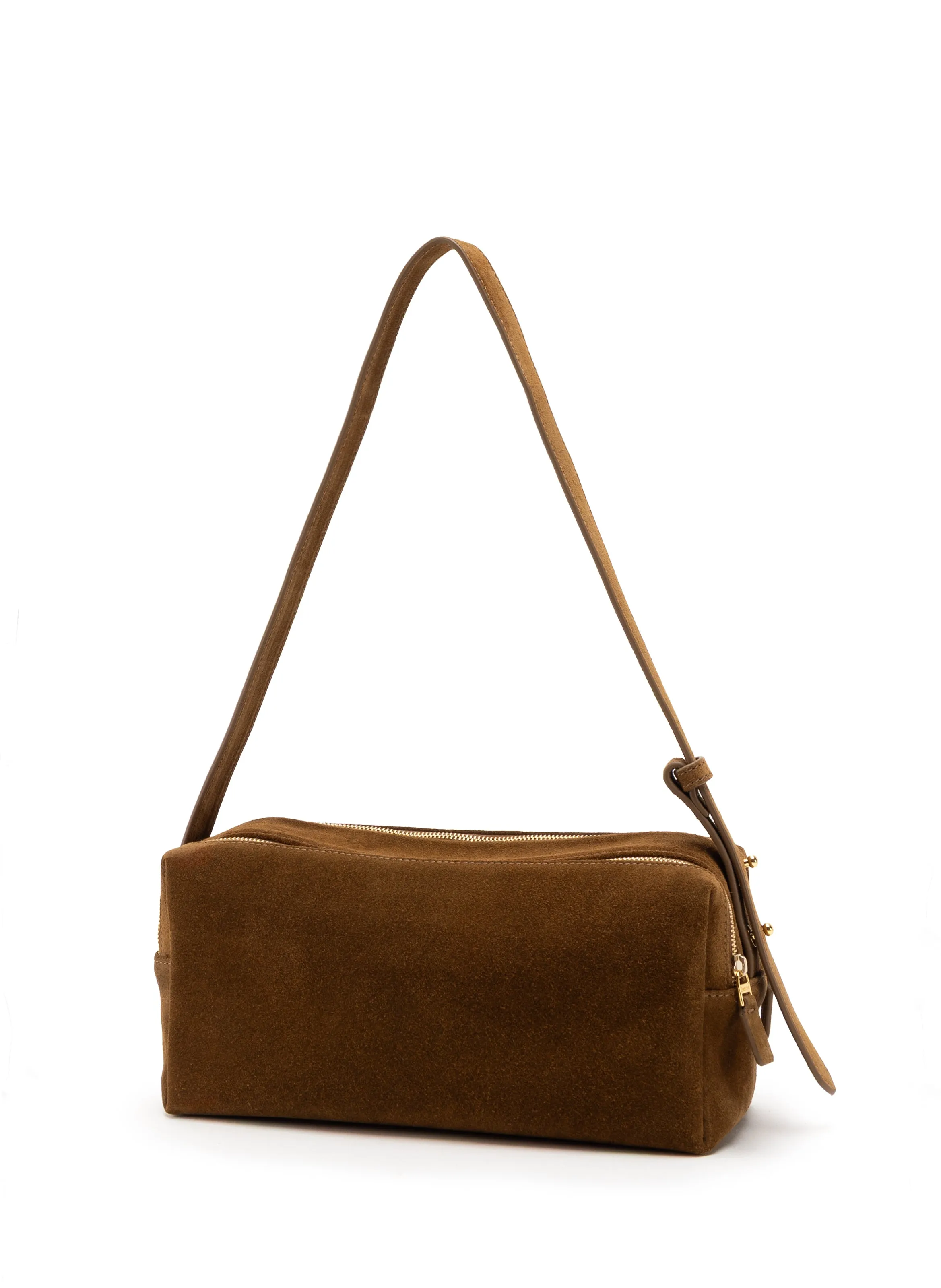 Trousse Suede Tabacco sold by Elleme product image thumbnail 3