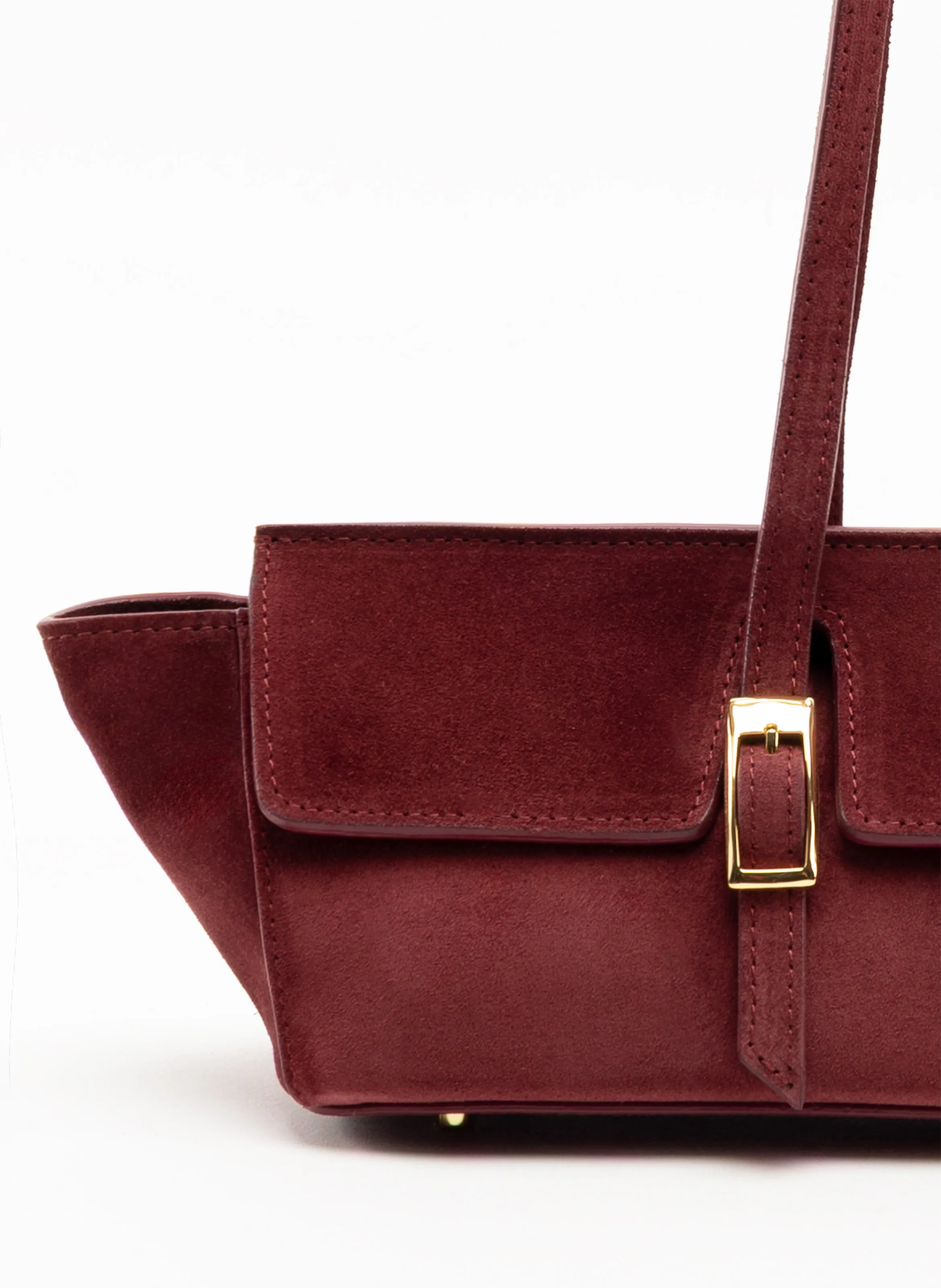 Le Bateau Suede Burgundy sold by Elleme product image thumbnail 4