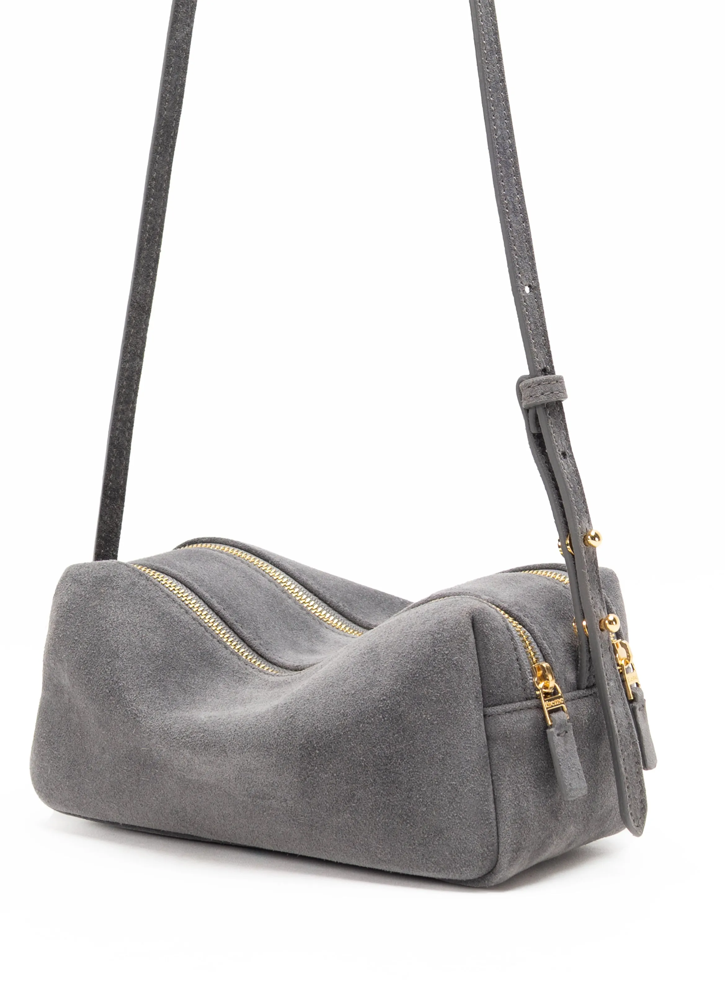 Mini Trousse Suede Grey sold by Elleme product image thumbnail 4