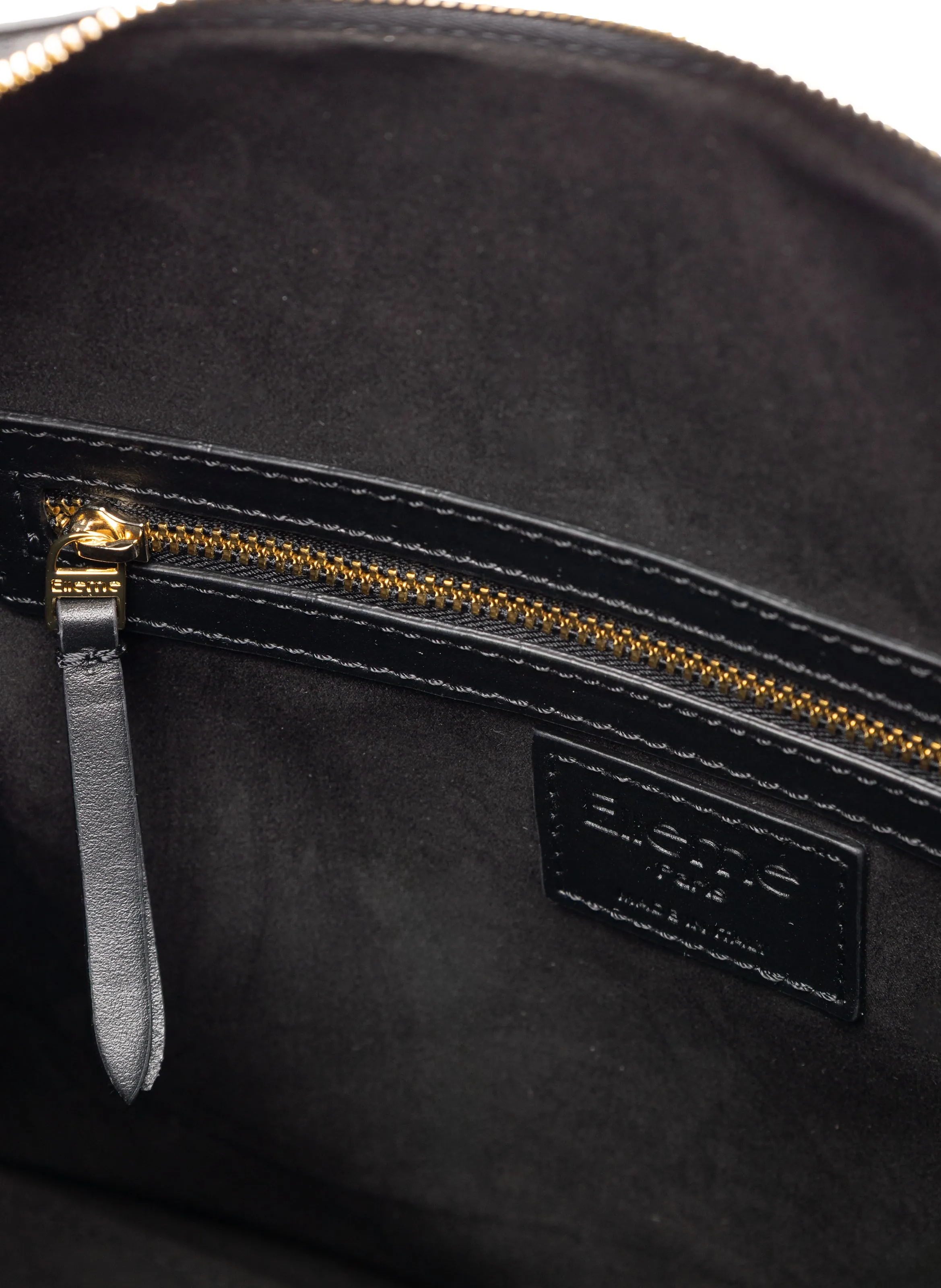 Loop Large Suede/Leather Black sold by Elleme product image thumbnail 4