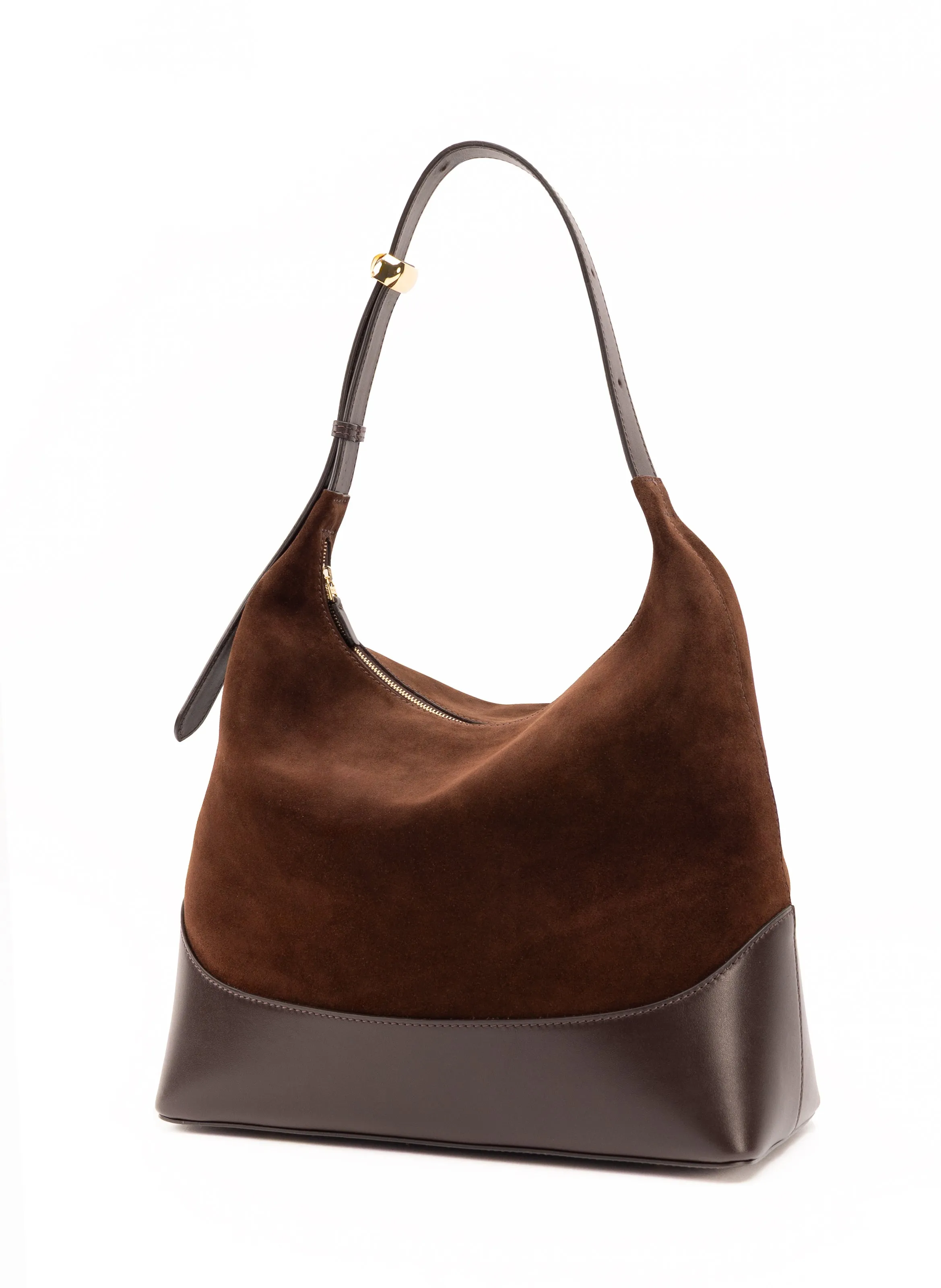 Loop Large Suede/Leather Brownie/Tabacco sold by Elleme product image thumbnail 2