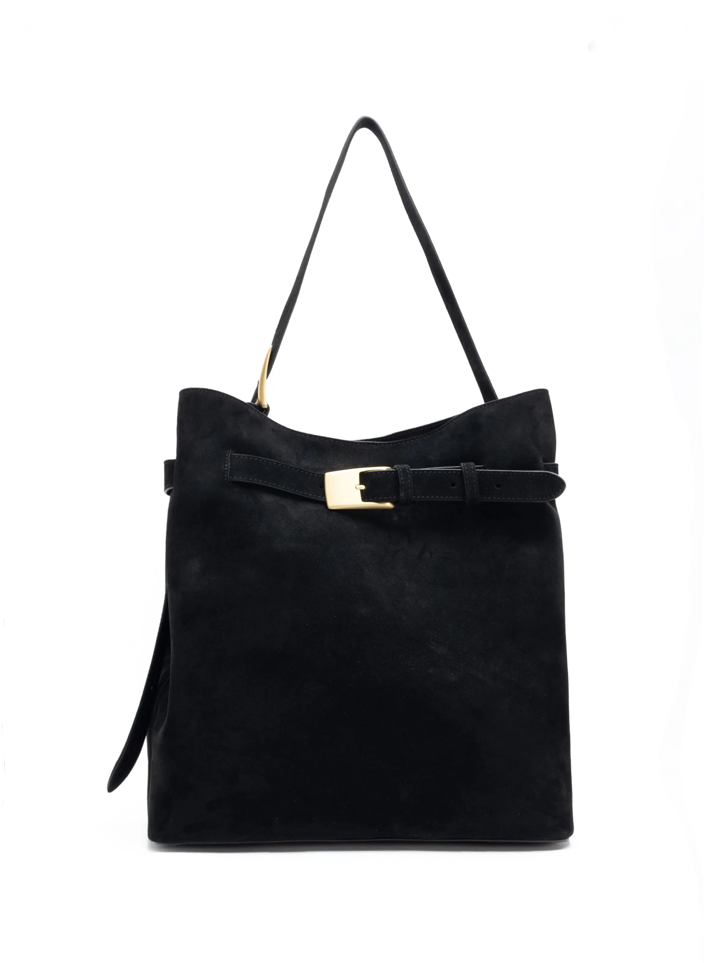 Belt Bag Suede Black sold by Elleme