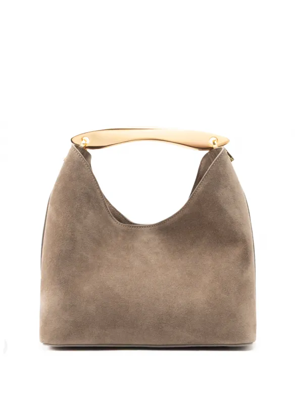 Boomerang Suede Taupe sold by Elleme