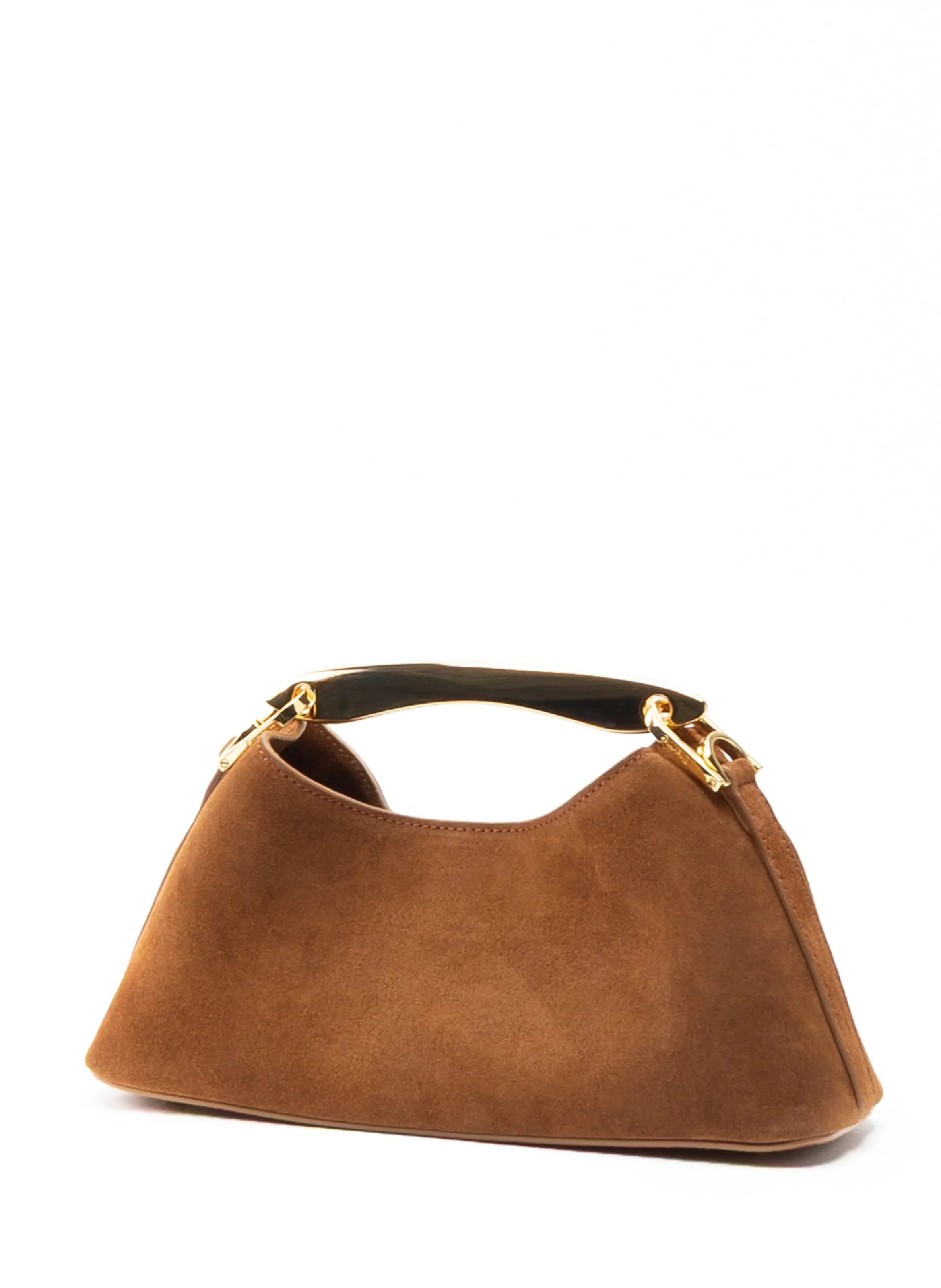 Mini Boomerang Suede Cognac sold by Elleme product image thumbnail 2