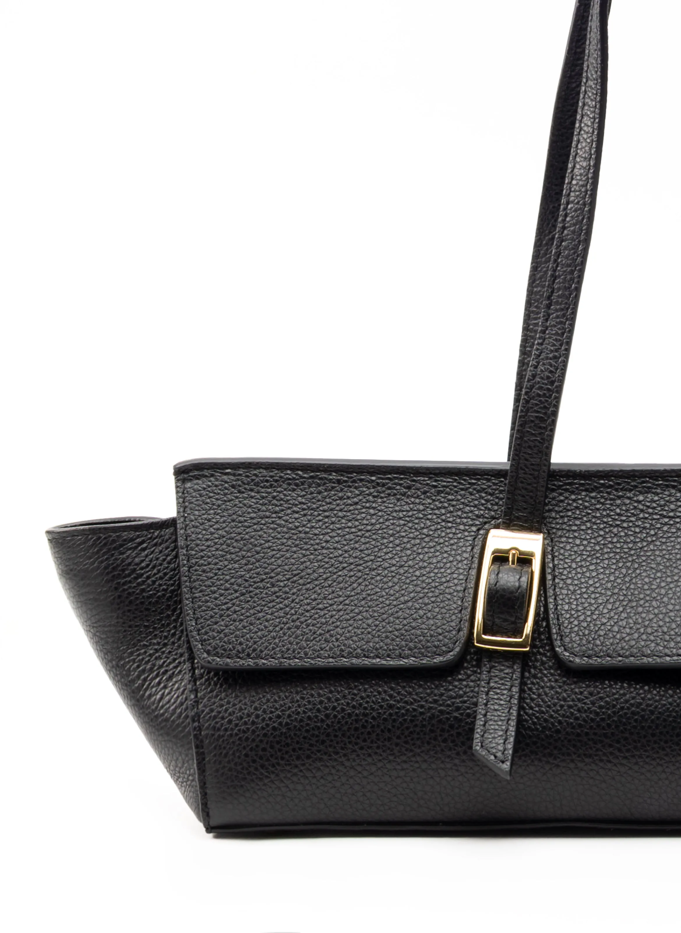 Le Bateau Pebbled Leather Black sold by Elleme product image thumbnail 4