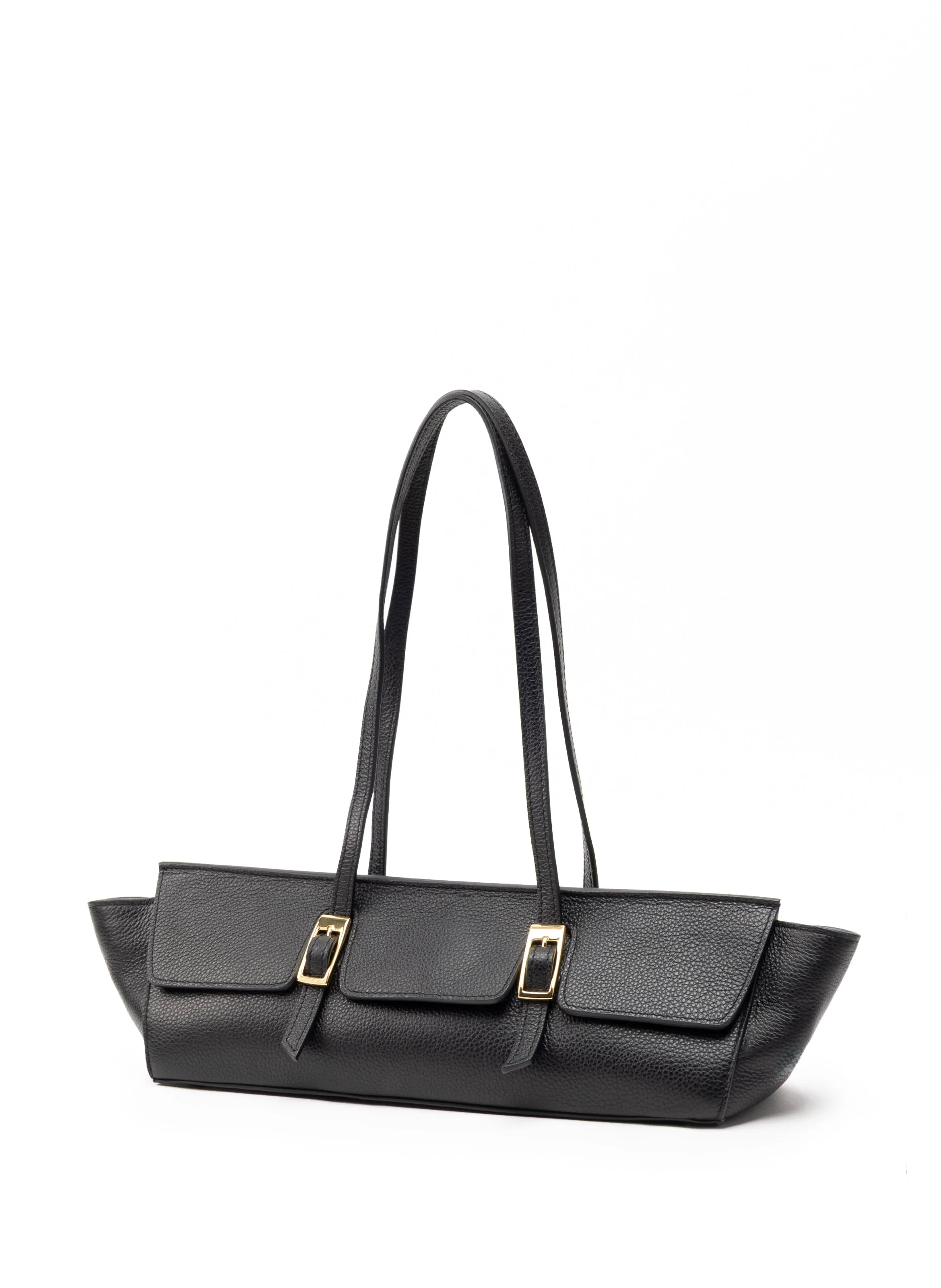 Le Bateau Pebbled Leather Black sold by Elleme product image thumbnail 2