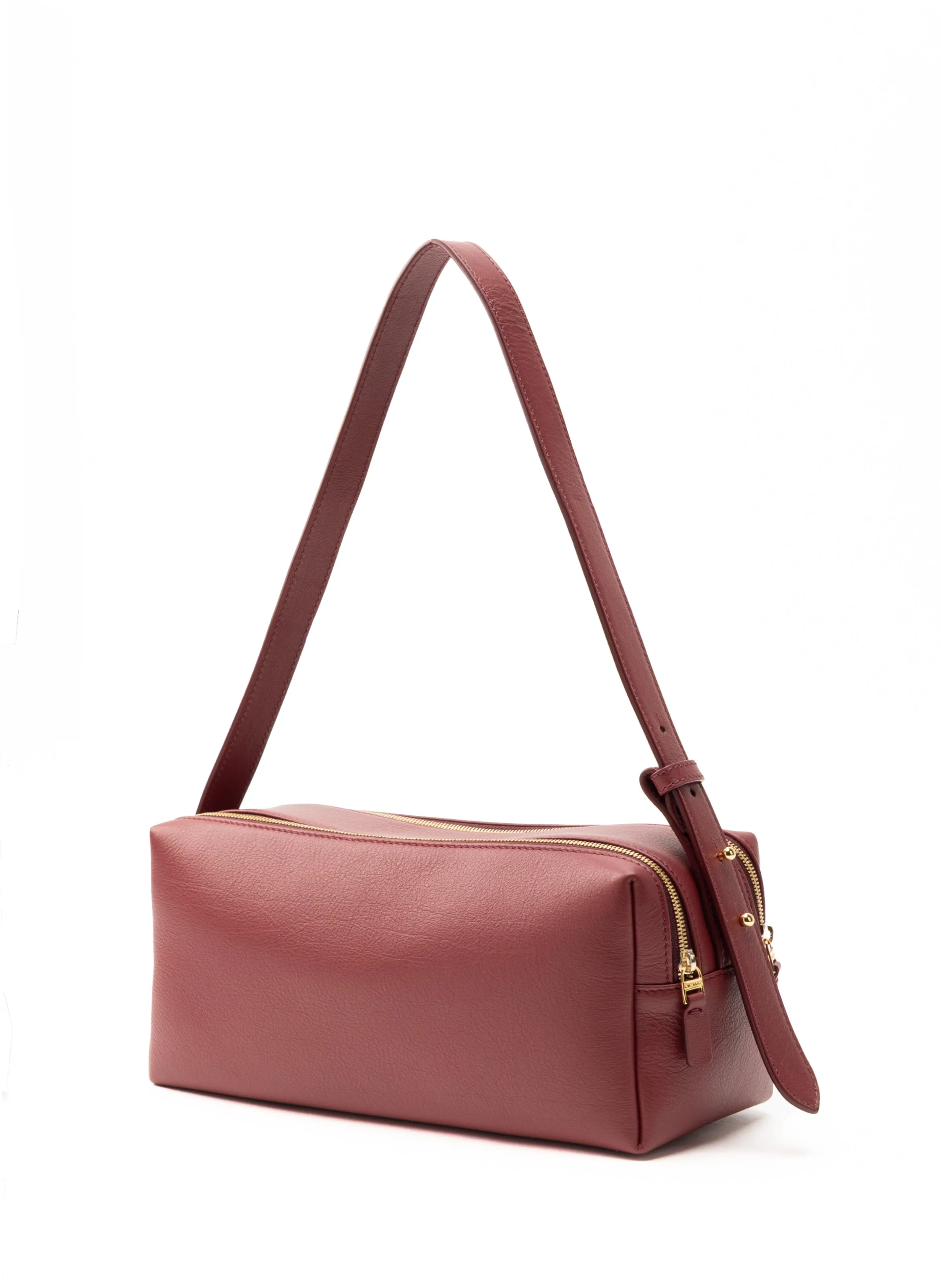 Trousse Leather Burgundy sold by Elleme product image thumbnail 3