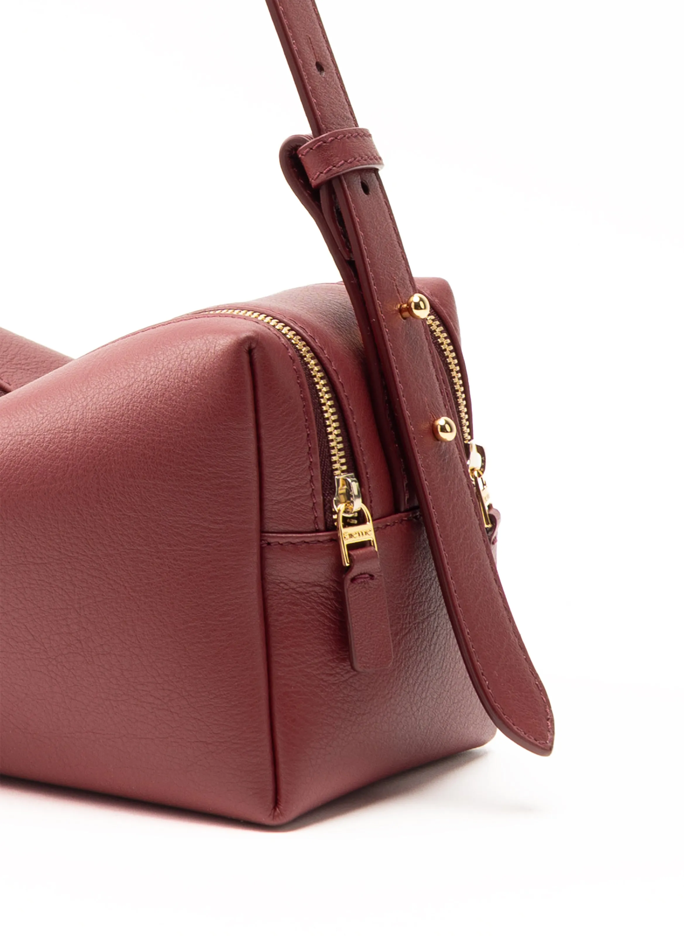 Trousse Leather Burgundy sold by Elleme product image thumbnail 4