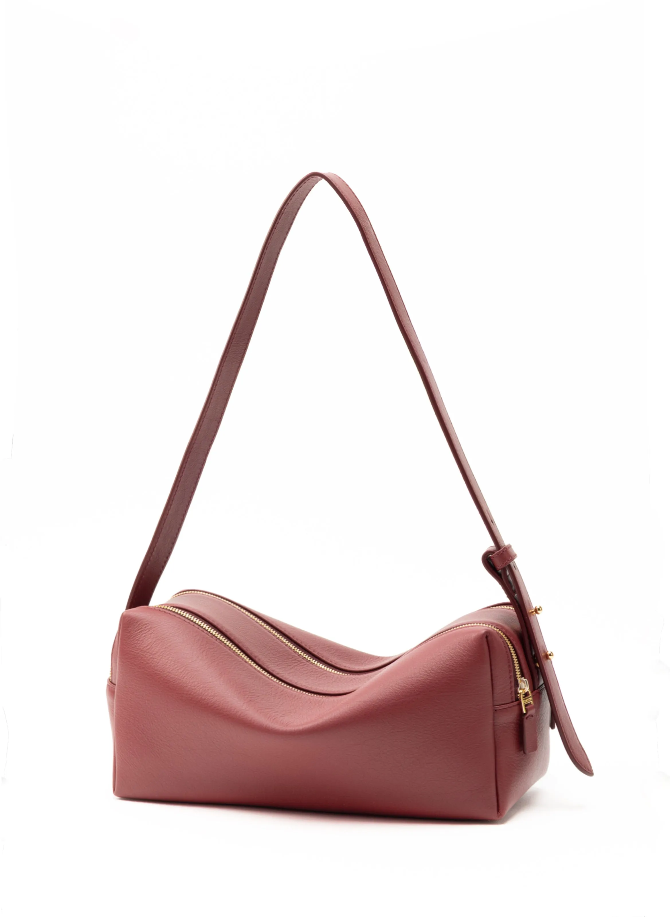 Trousse Leather Burgundy sold by Elleme product image thumbnail 2