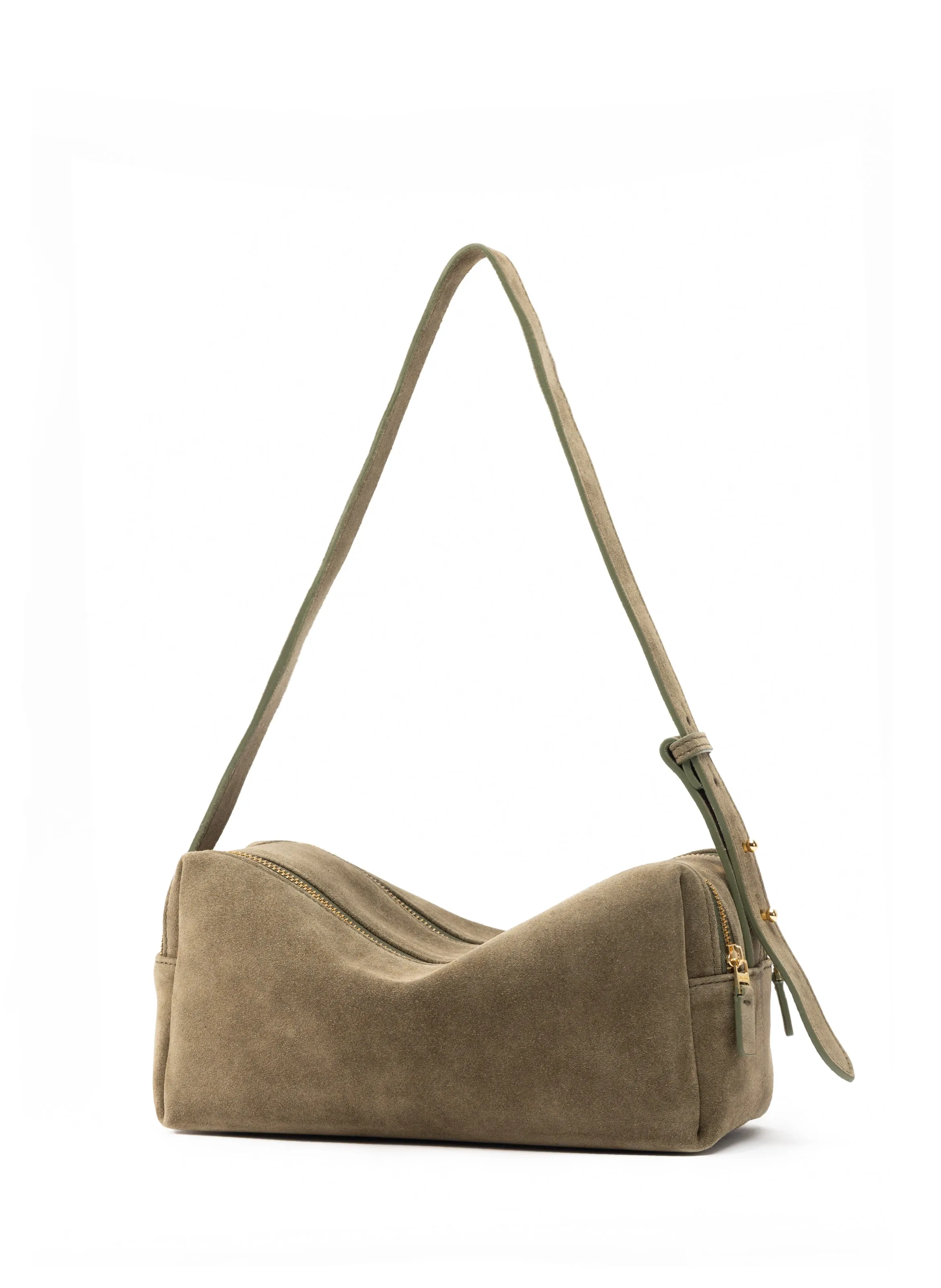 Trousse Suede Truffle sold by Elleme product image thumbnail 2