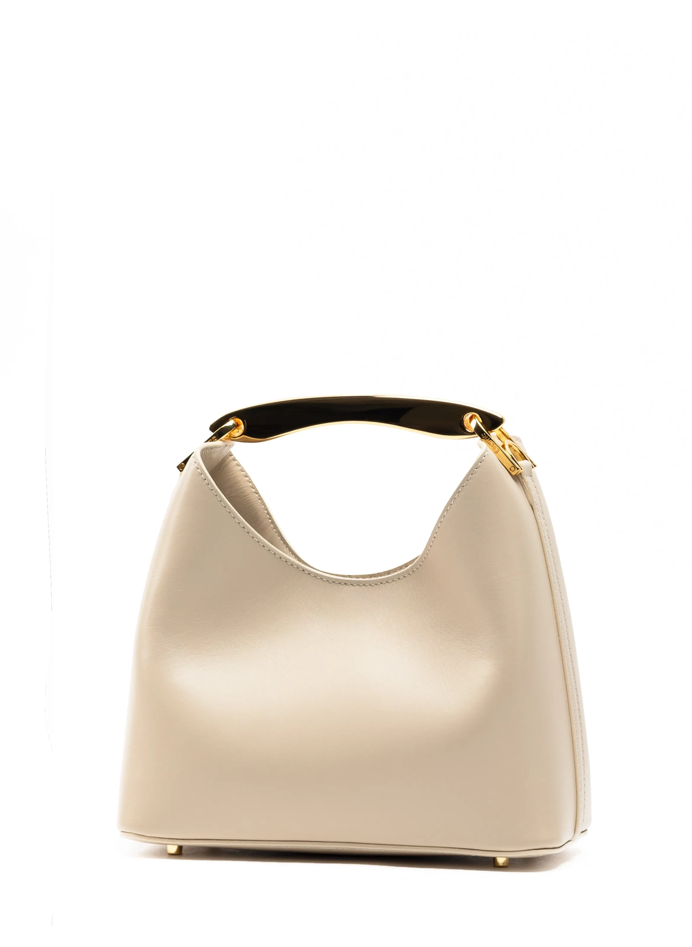 Small Boomerang Leather Sesame sold by Elleme product image thumbnail 2