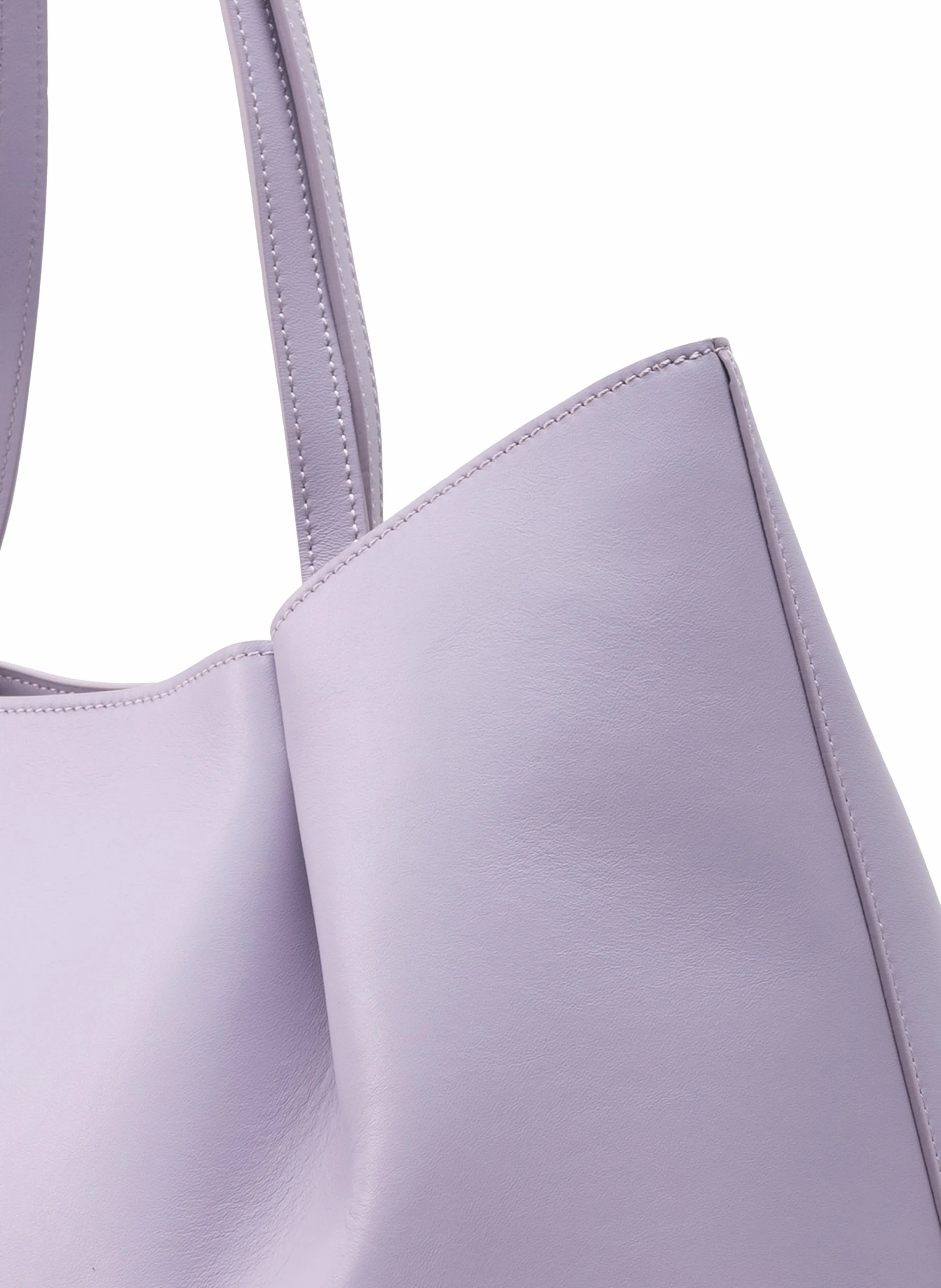 Dimple Tote Pebbled Leather Lilac sold by Elleme product image thumbnail 3
