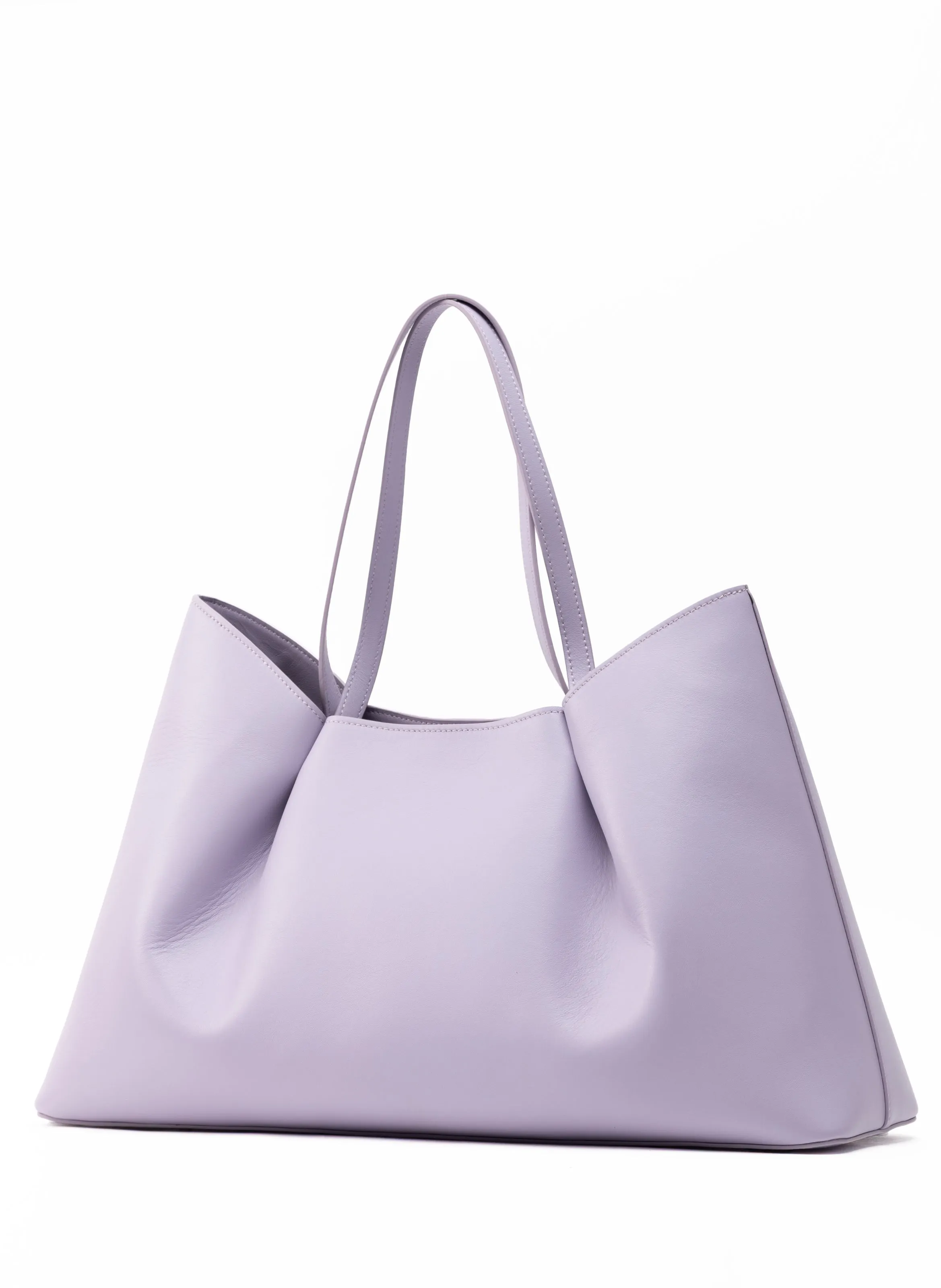 Dimple Tote Pebbled Leather Lilac sold by Elleme product image thumbnail 2