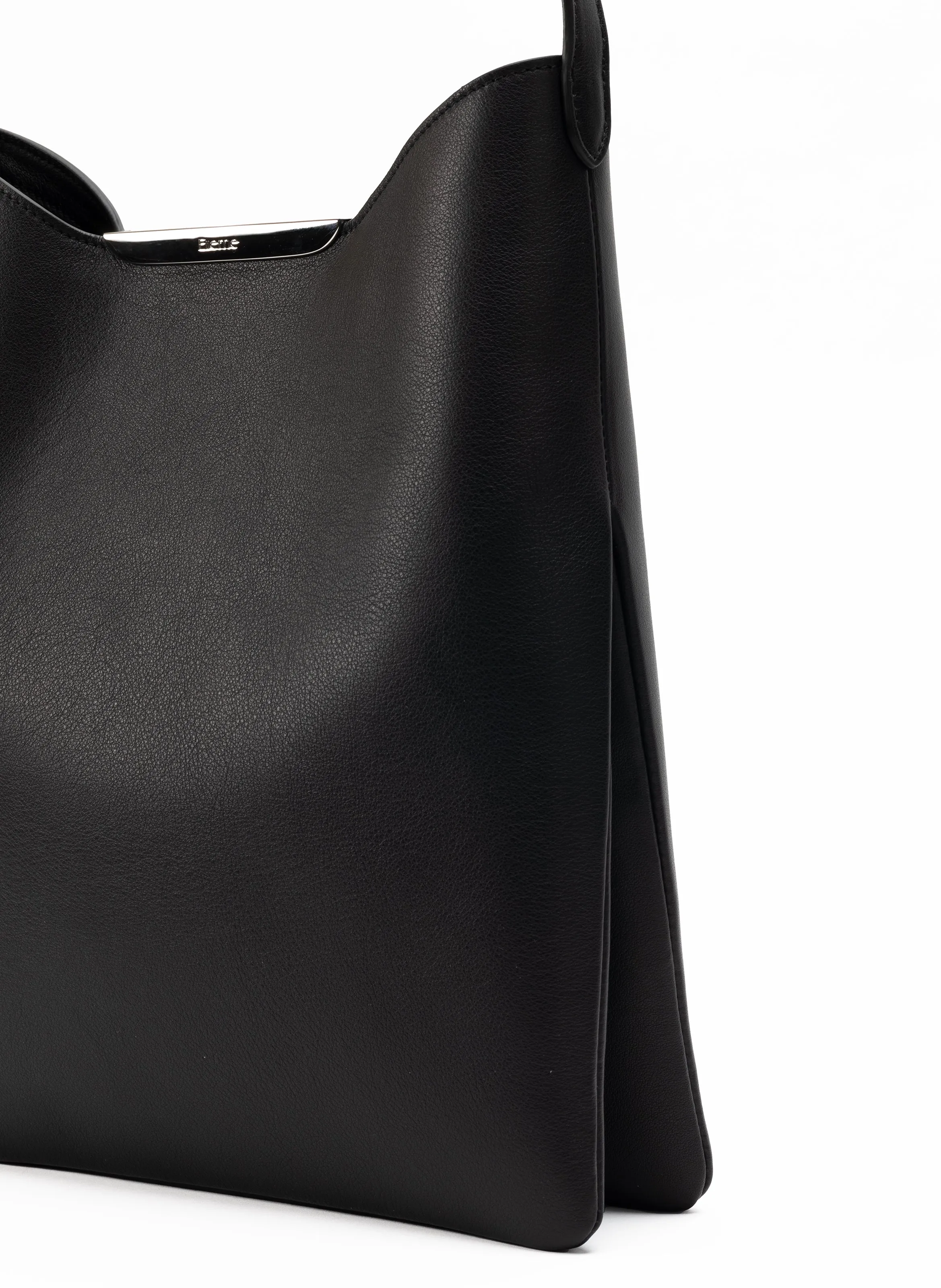 Gemini Pebbled Leather Black - Silver sold by Elleme product image thumbnail 3