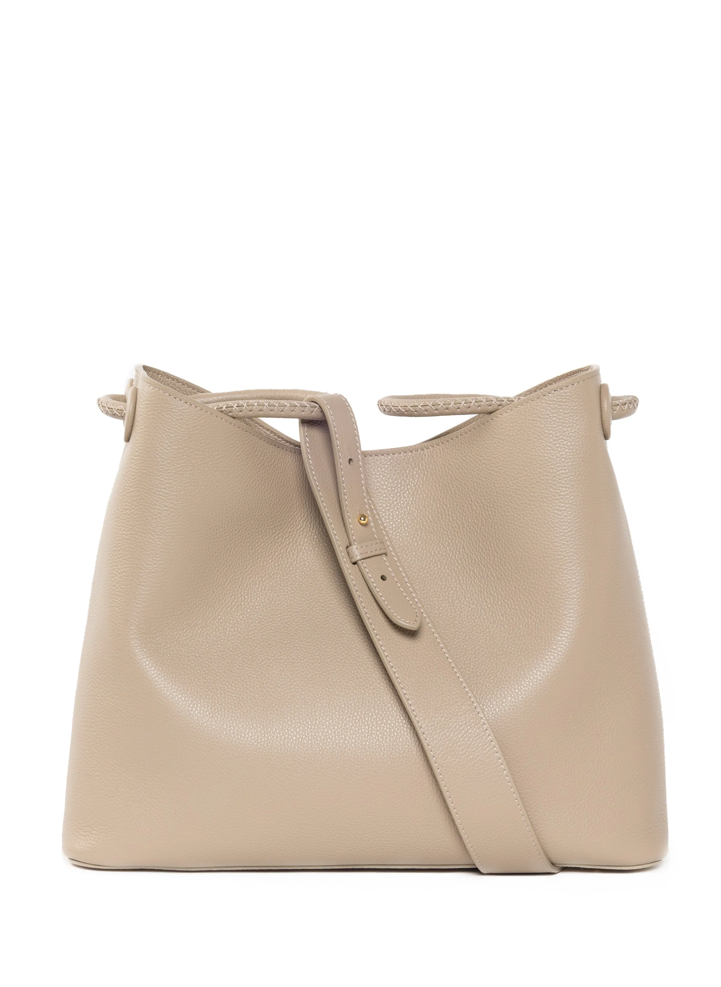 New Vosges Pebbled Leather Taupe sold by Elleme product image thumbnail 4