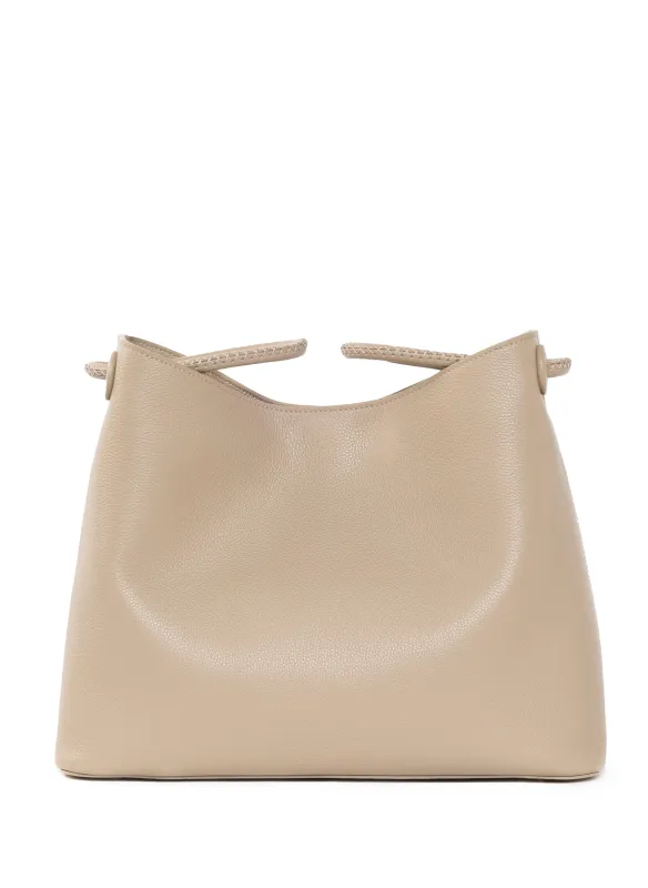 New Vosges Pebbled Leather Taupe sold by Elleme