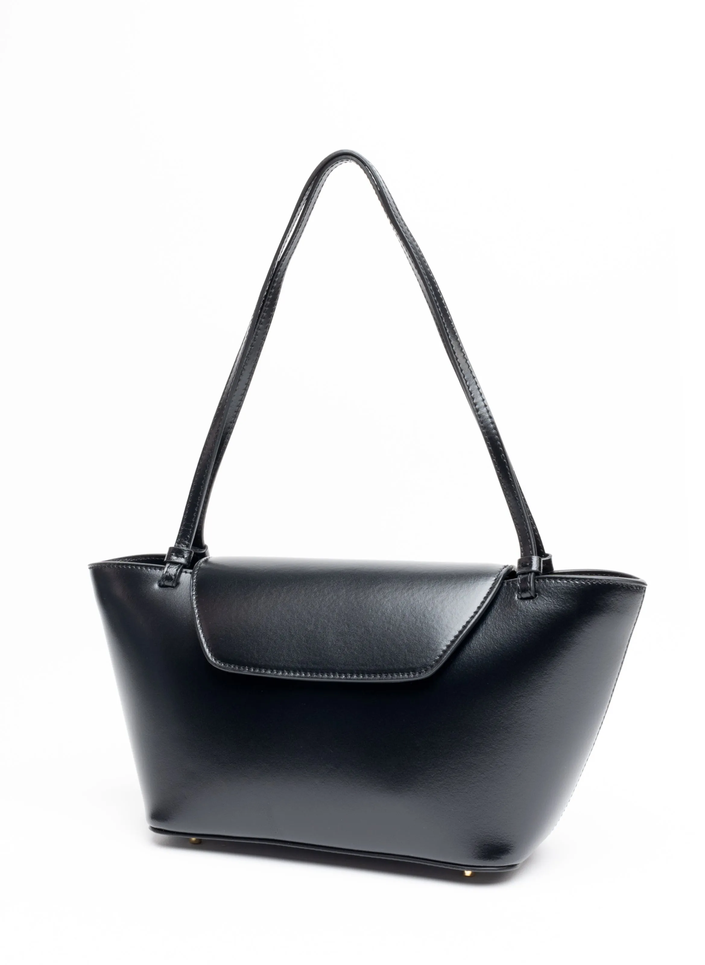 Courrier Tote Patent Leather Black sold by Elleme product image thumbnail 2