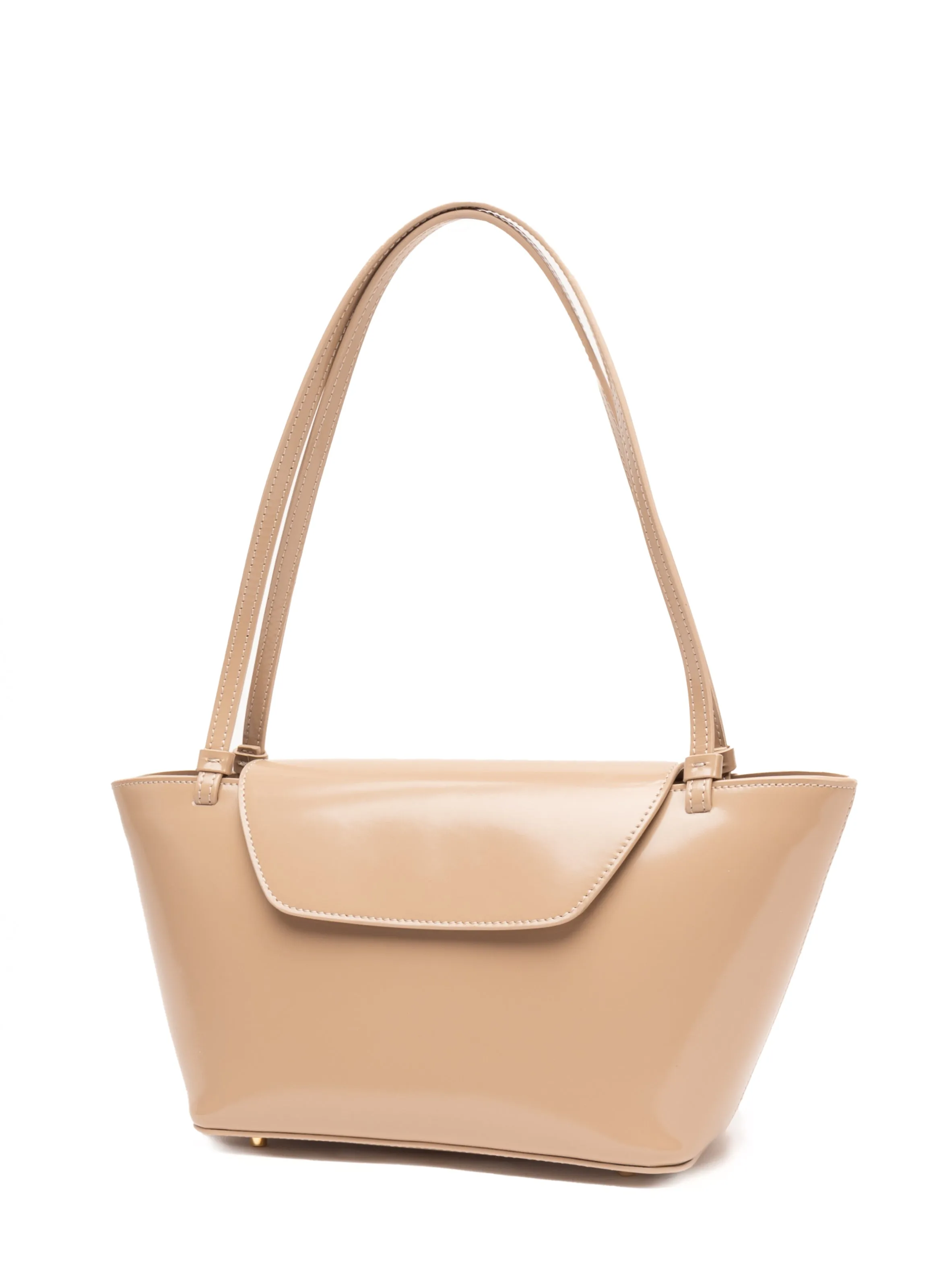 Courrier Tote Patent Leather Beige sold by Elleme product image thumbnail 2