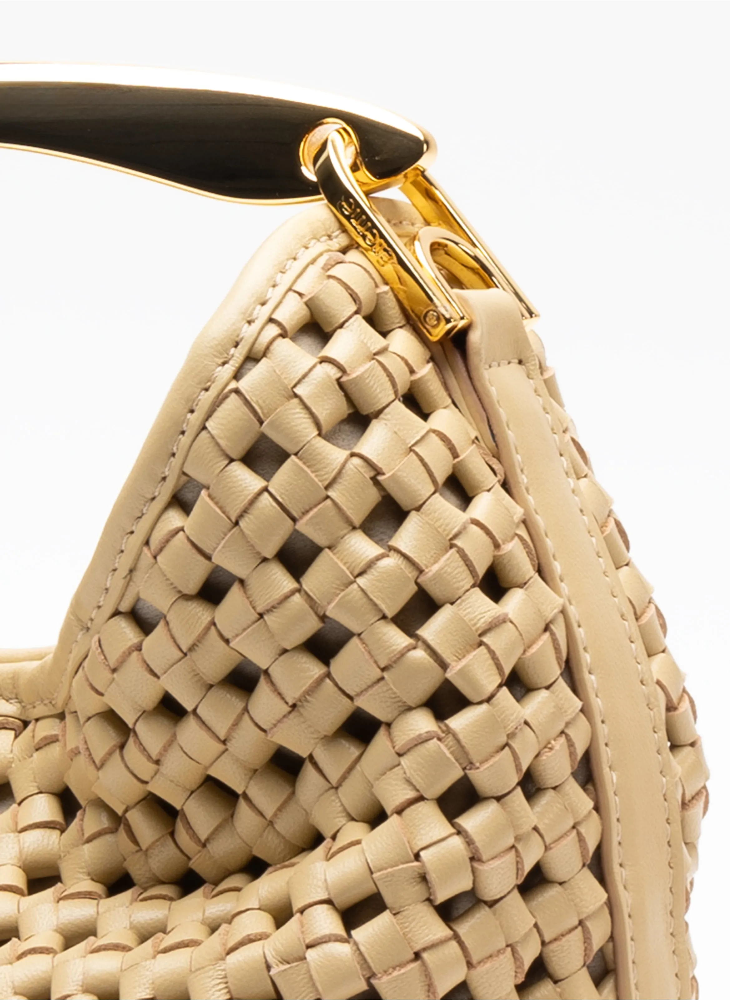 Small Boomerang Woven Leather Butter sold by Elleme product image thumbnail 5