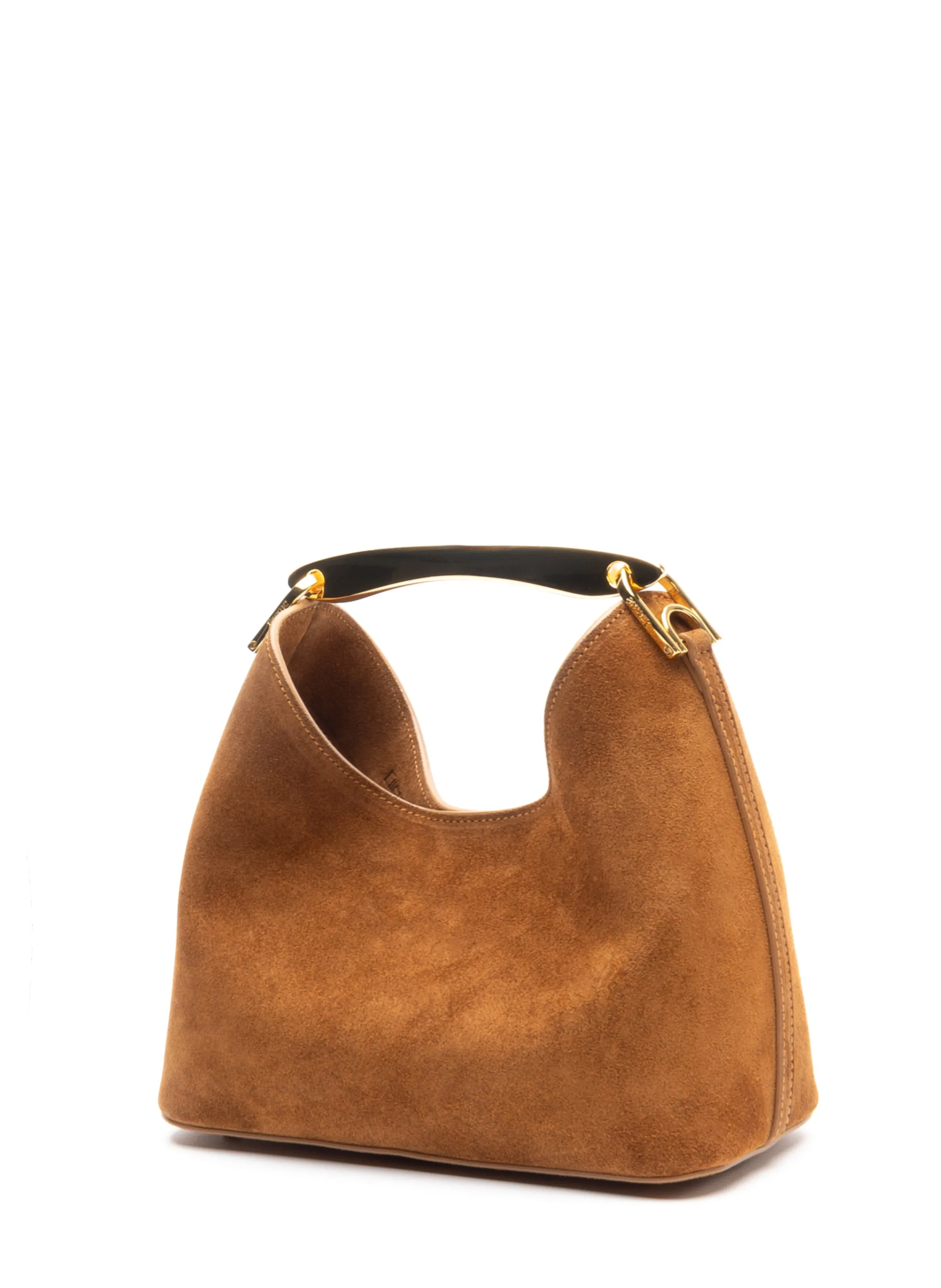 Small Boomerang Suede Cognac sold by Elleme product image thumbnail 2