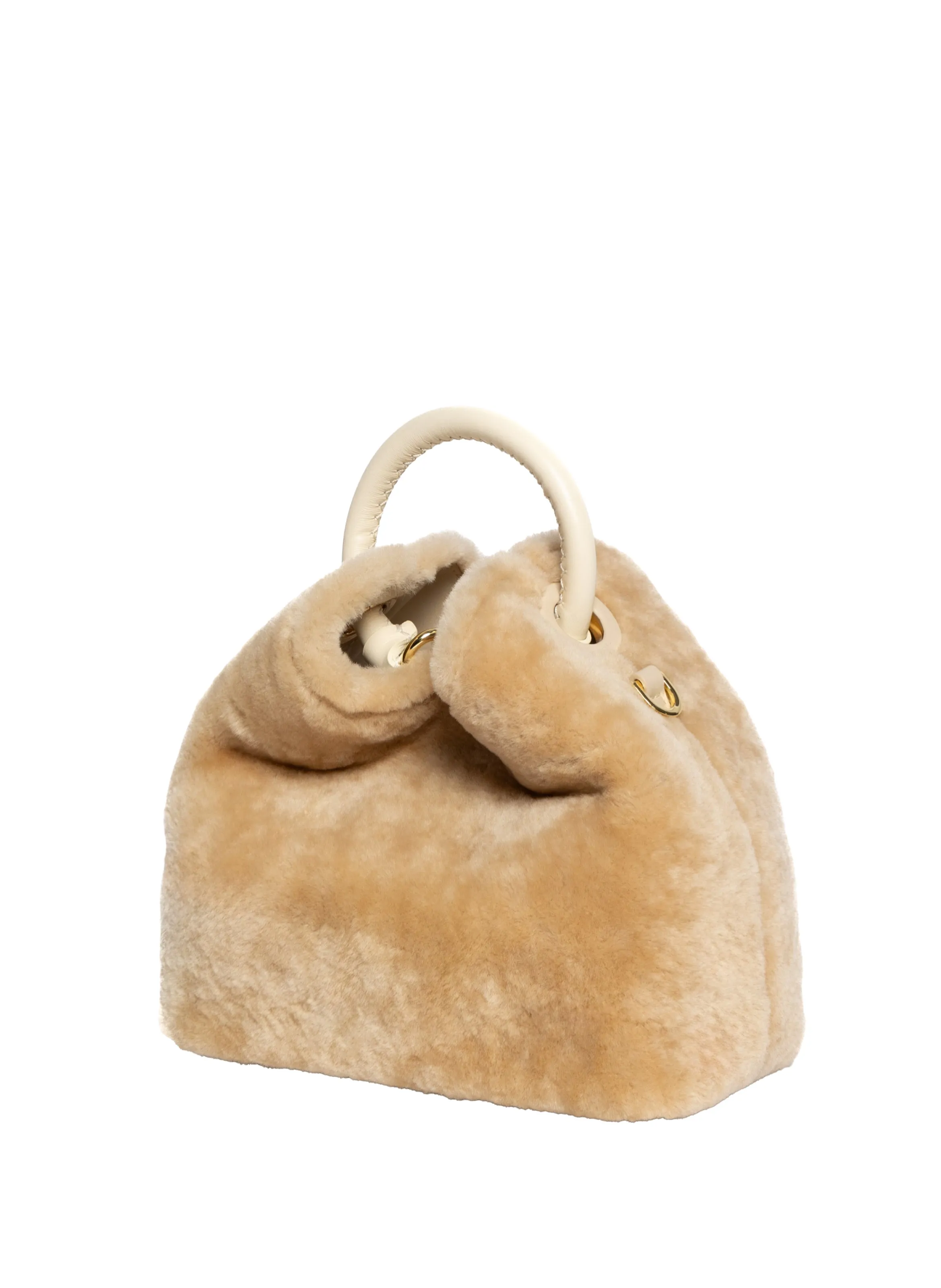 Baozi Shearling Montone Cream sold by Elleme product image thumbnail 3