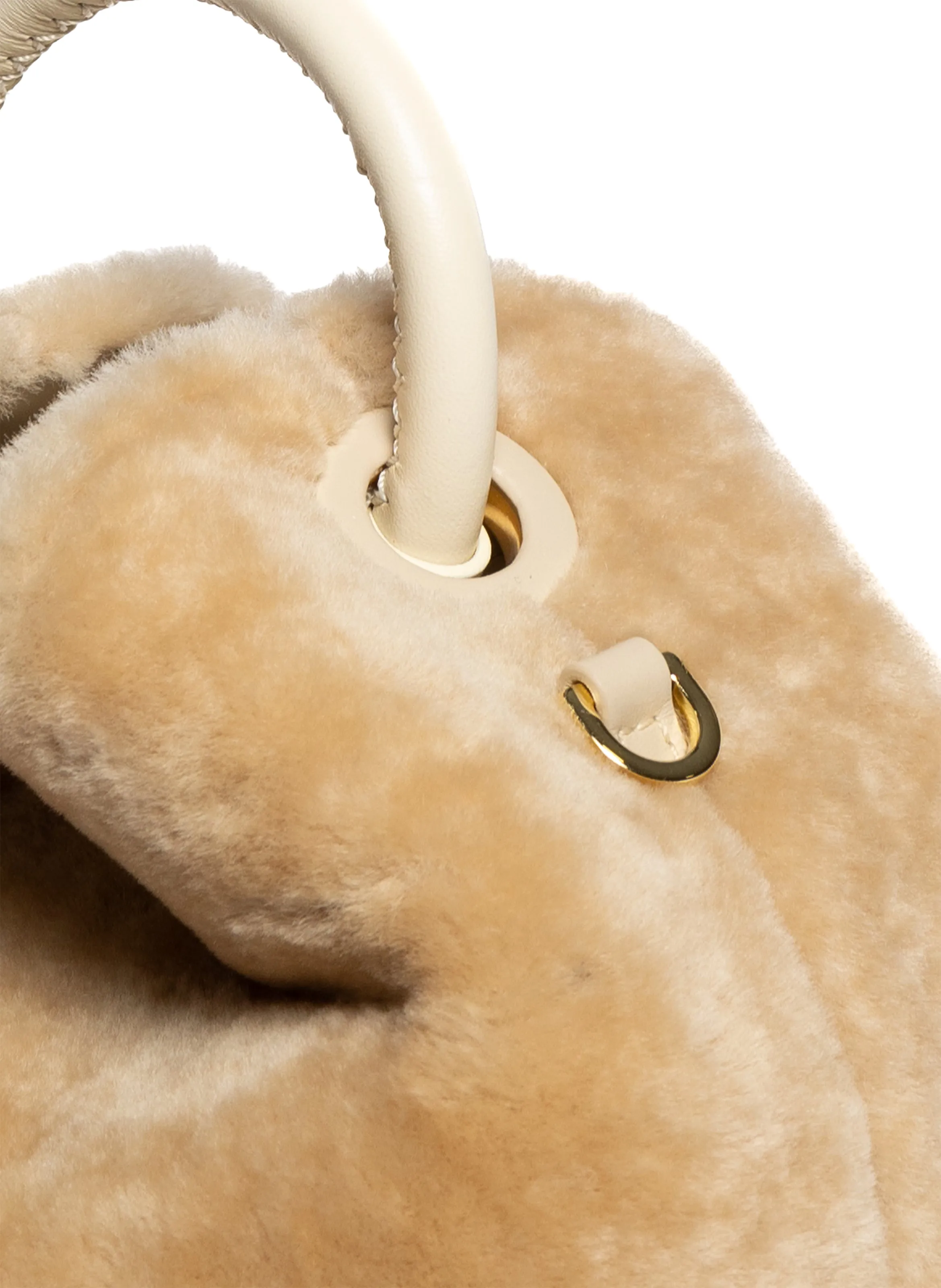 Baozi Shearling Montone Cream sold by Elleme product image thumbnail 5