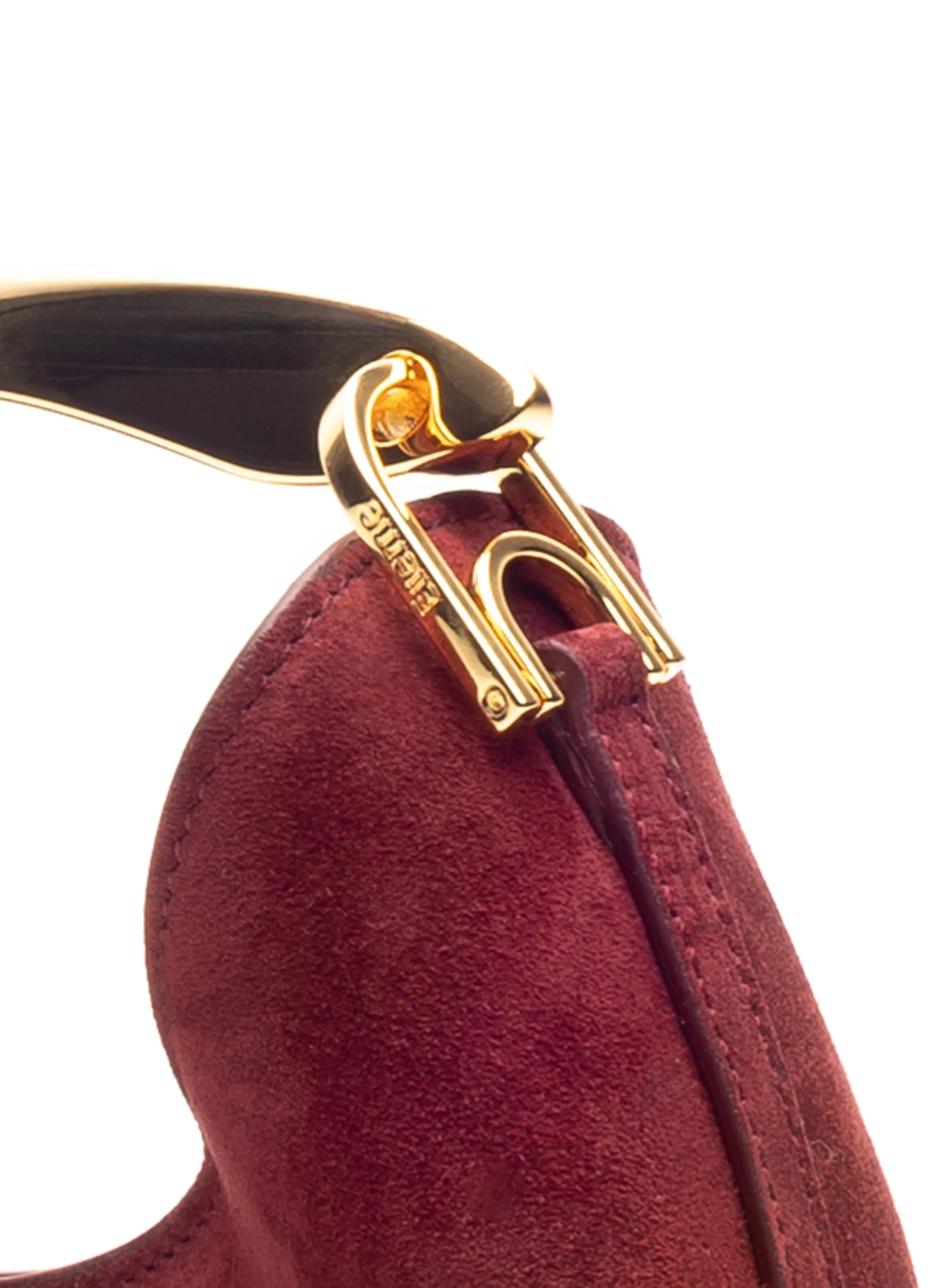 Small Boomerang Suede Burgundy sold by Elleme product image thumbnail 4