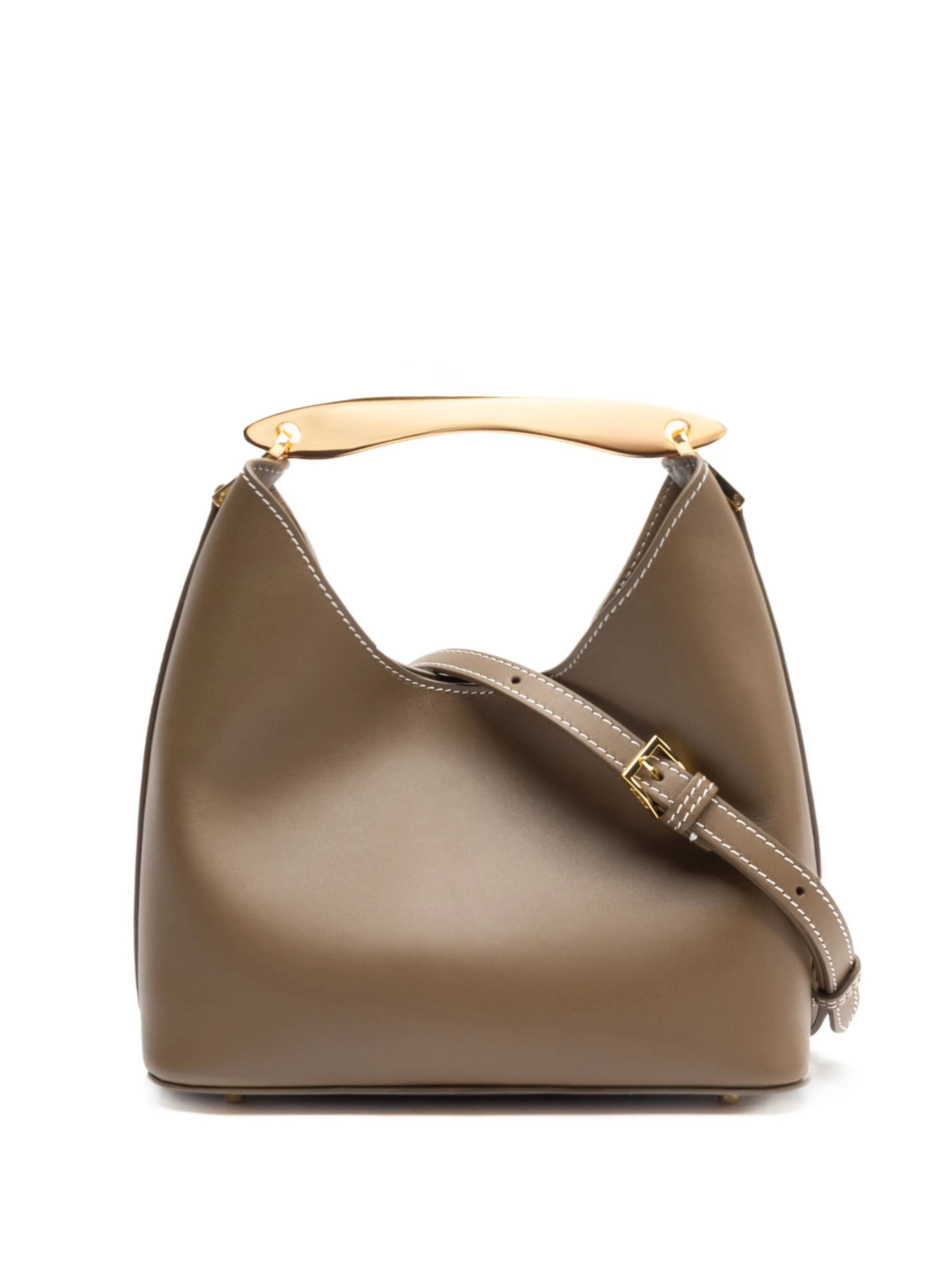 Boomerang Leather Rock/White Stitches sold by Elleme product image thumbnail 4