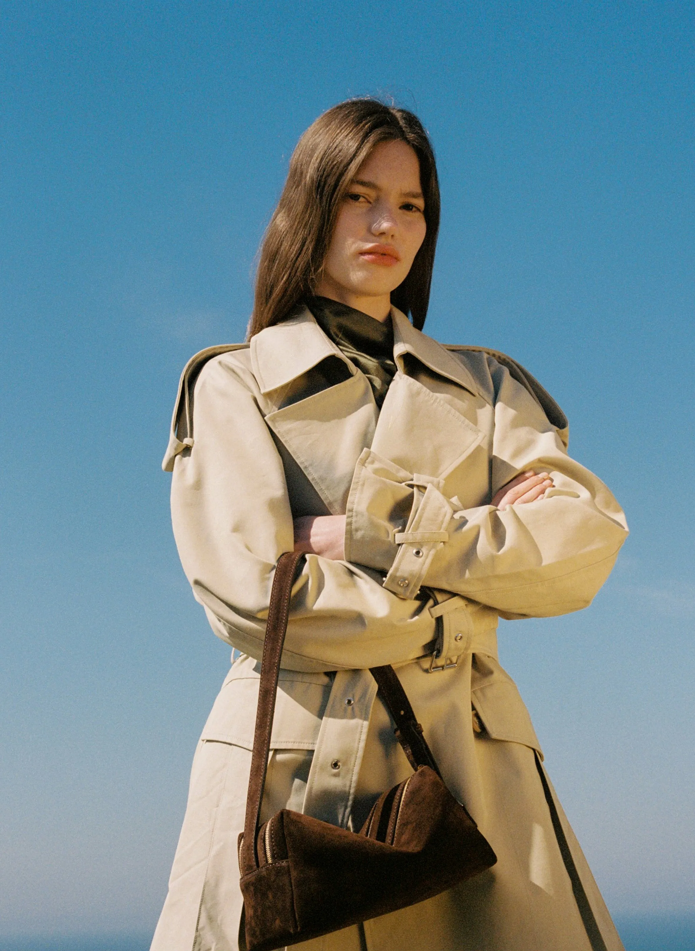 Trousse Suede Brownie sold by Elleme product image thumbnail 2