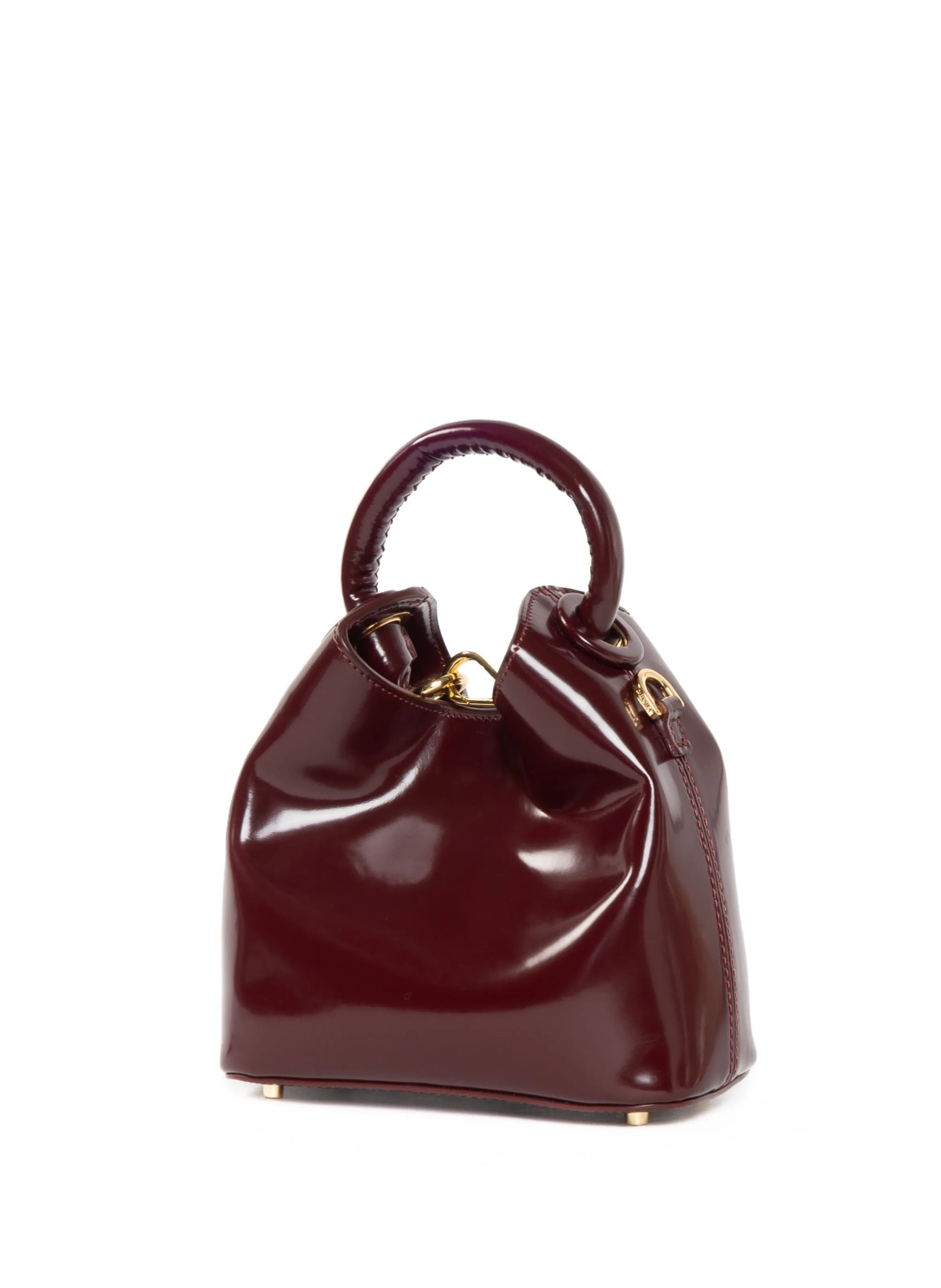 Madeleine Patent Leather Wine sold by Elleme product image thumbnail 3