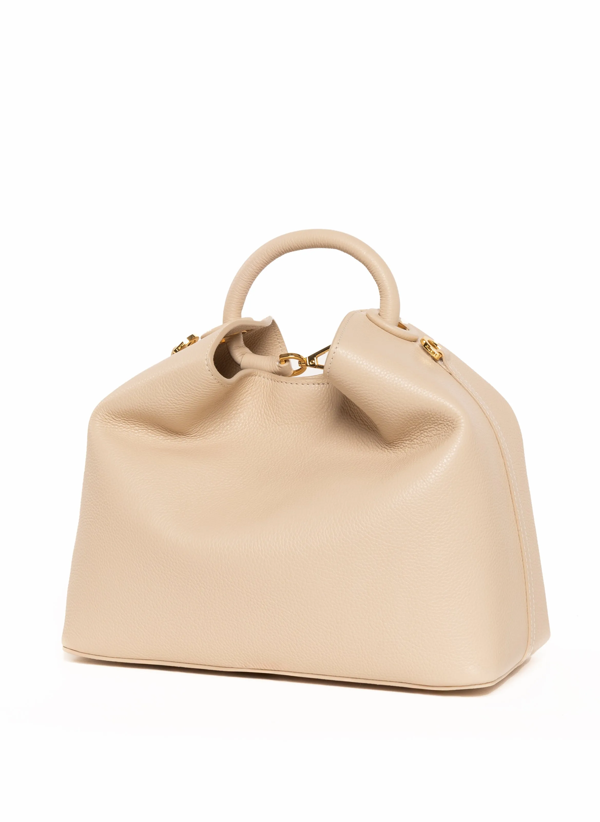 Raisin Pebbled Leather Nude sold by Elleme product image thumbnail 3